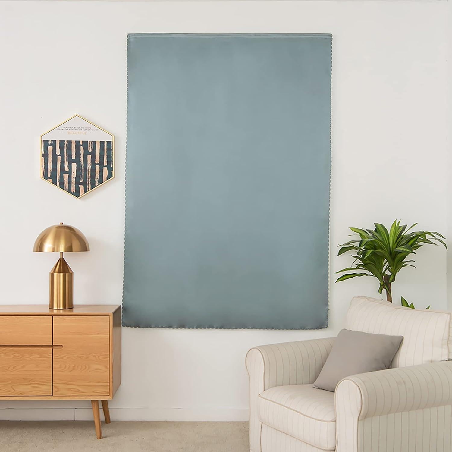 Cortina Opaca Autoadhesiva AJAZZ 88.9x121.9 cm Plateada