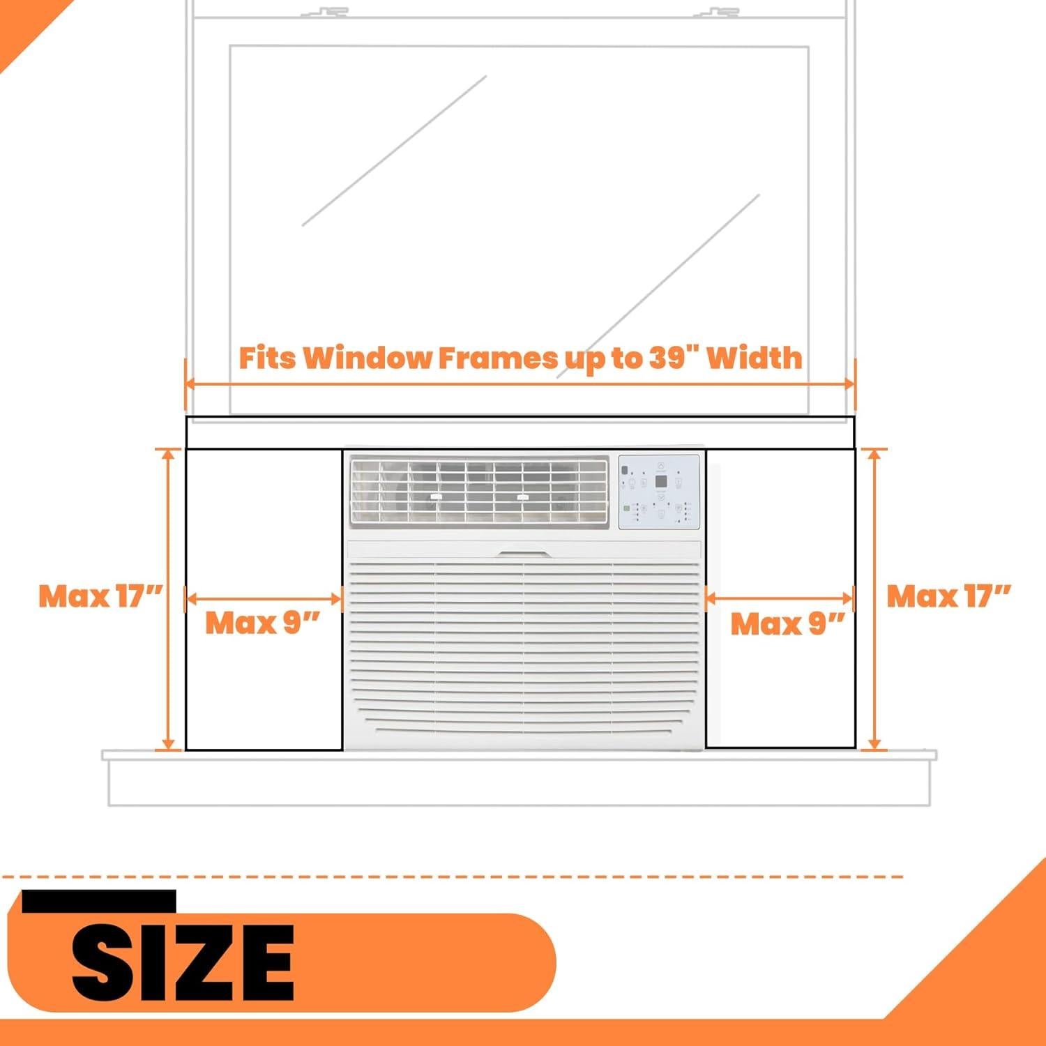 Paneles de Espuma Aislantes GCGOODS 43x23 cm para Aire Acondicionado