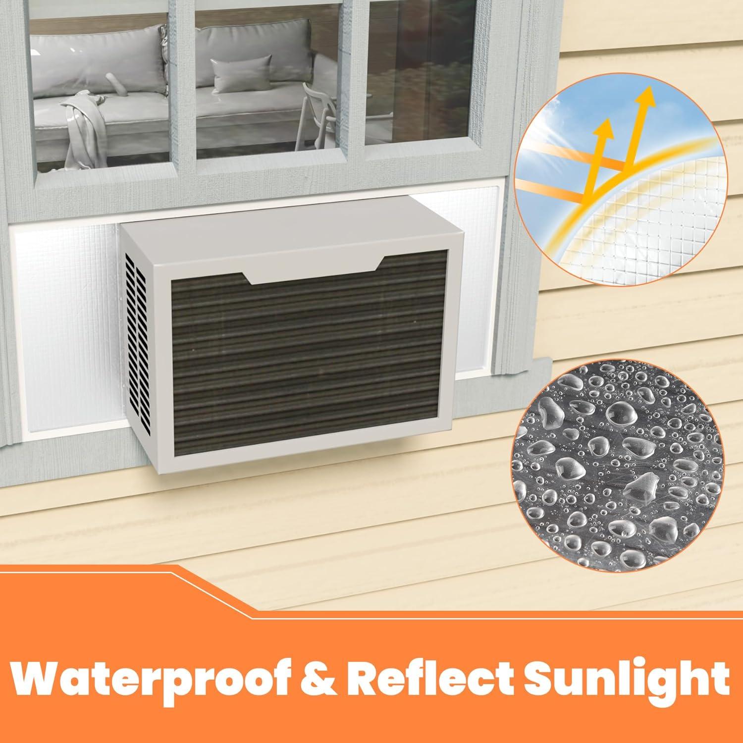 Paneles de Espuma Aislantes GCGOODS 43x23 cm para Aire Acondicionado