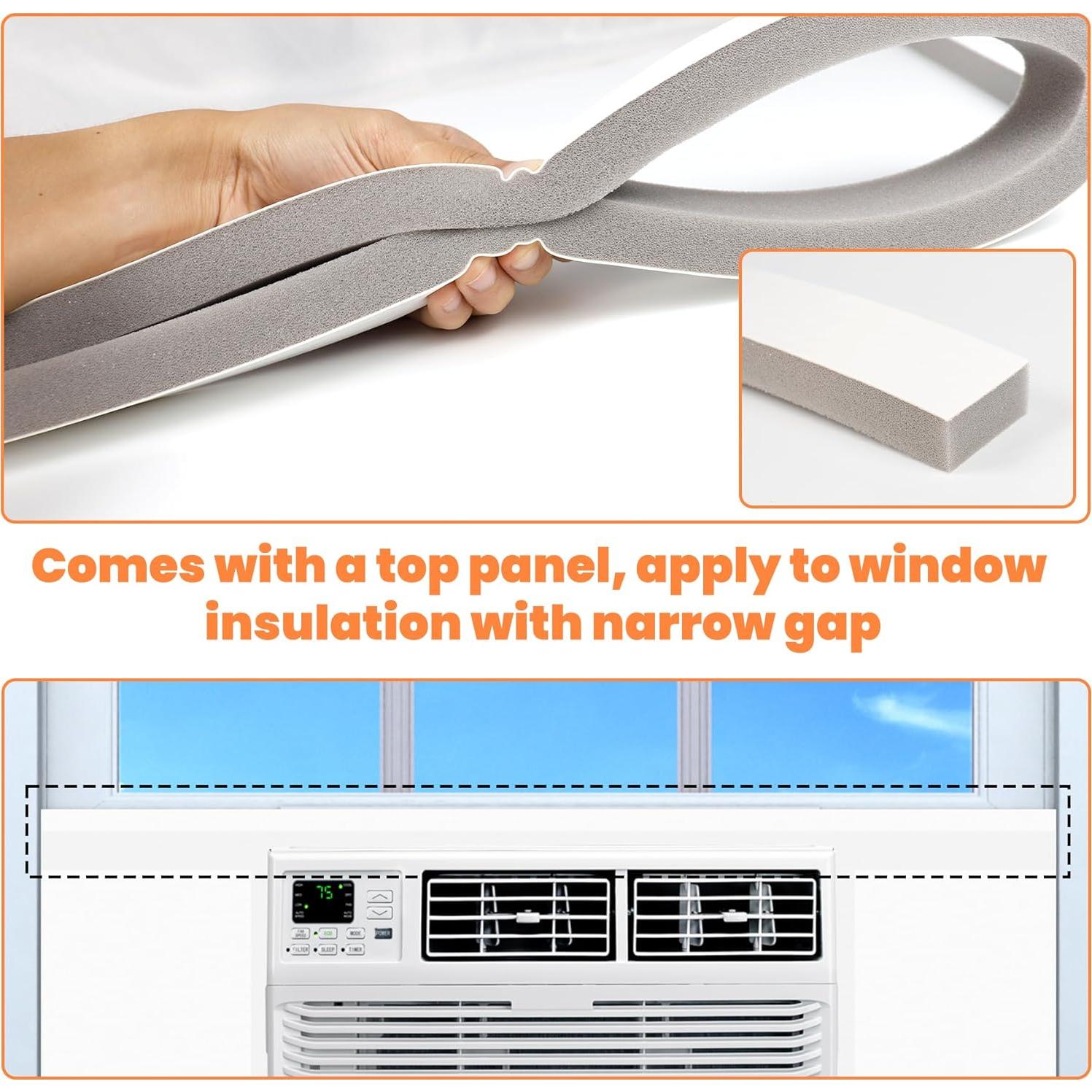 Paneles de Espuma Aislantes GCGOODS 43x23 cm para Aire Acondicionado