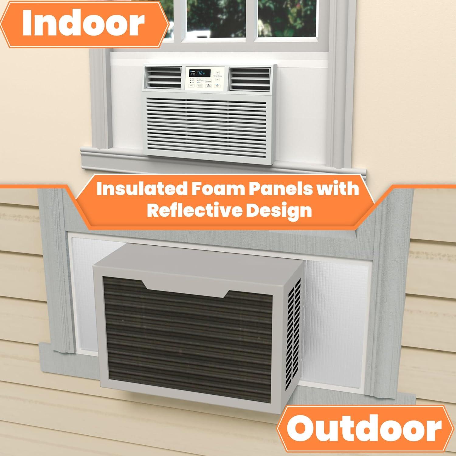 Paneles de Espuma Aislantes GCGOODS 43x23 cm para Aire Acondicionado