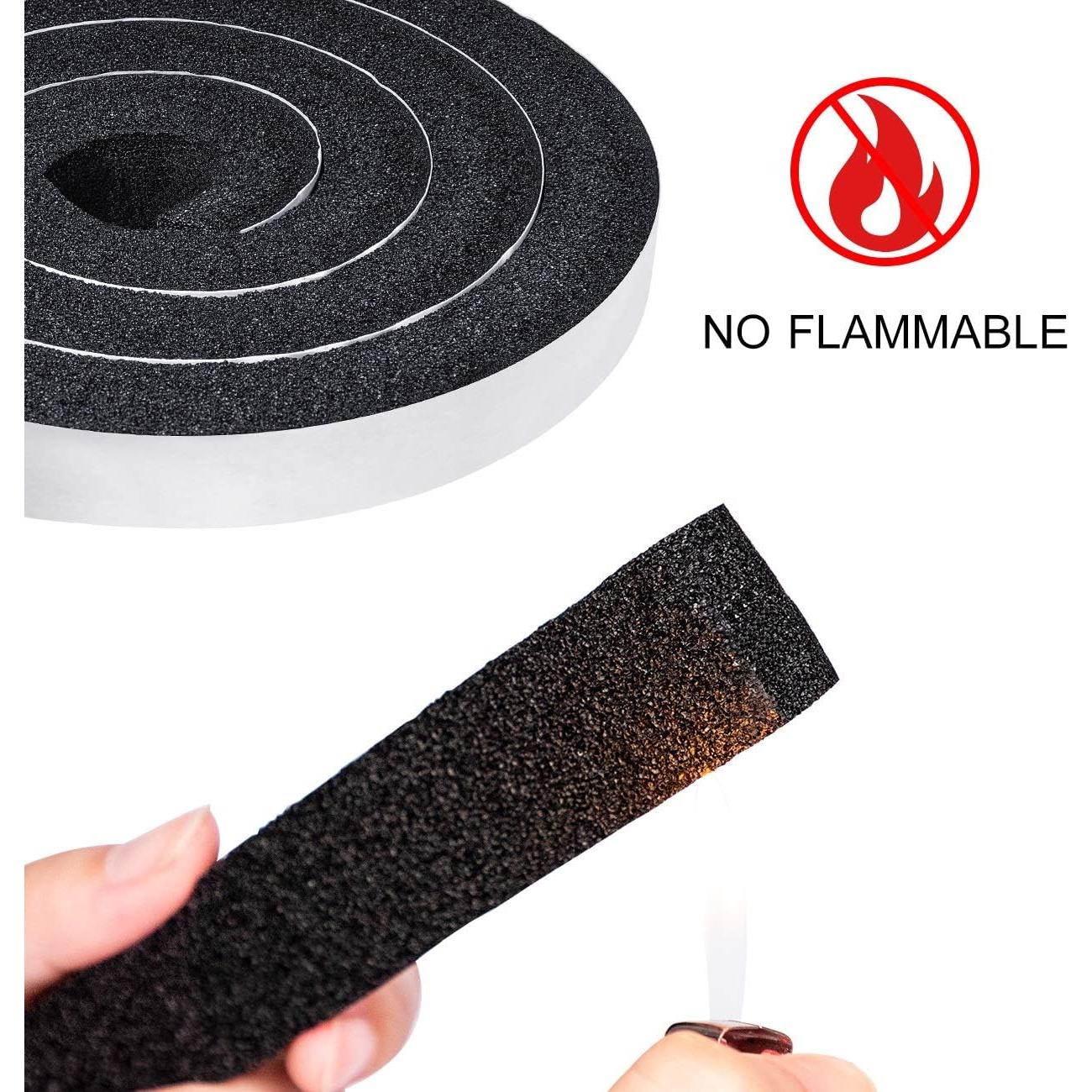 Tira de Espuma Aislante TORRAMI 3.96m Autoadhesiva 2.54cm