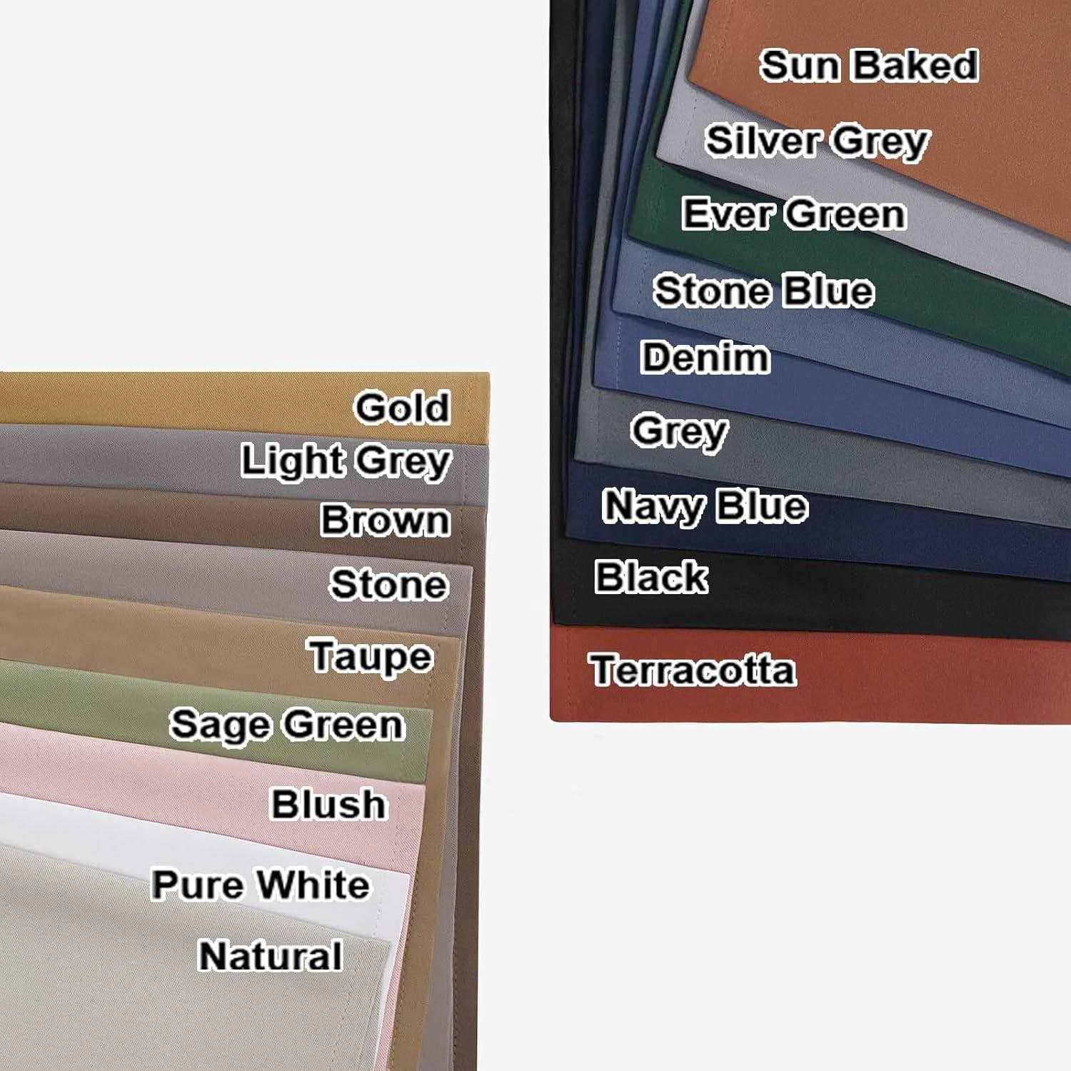 Cortinas de Café Blancas 76x91 cm WelvetBLK 2 Paneles Aislantes