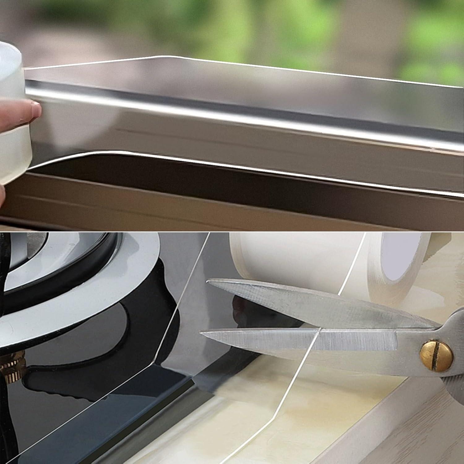 Cinta de Sellado Transparente XIYAOXI 5cm x 10m Aislamiento