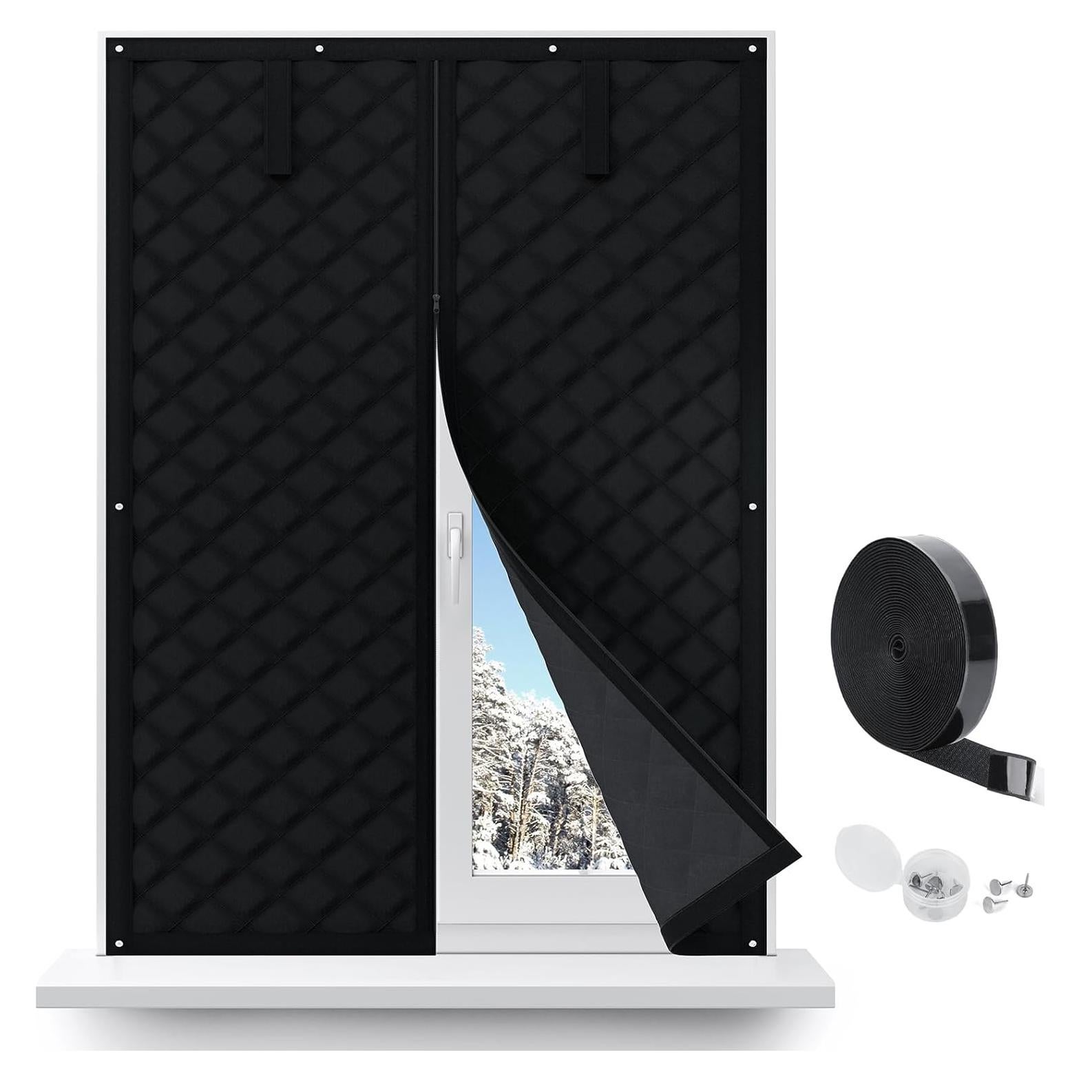 Cortina Térmica Aislante Augblinds 116x157 cm para Ventanas