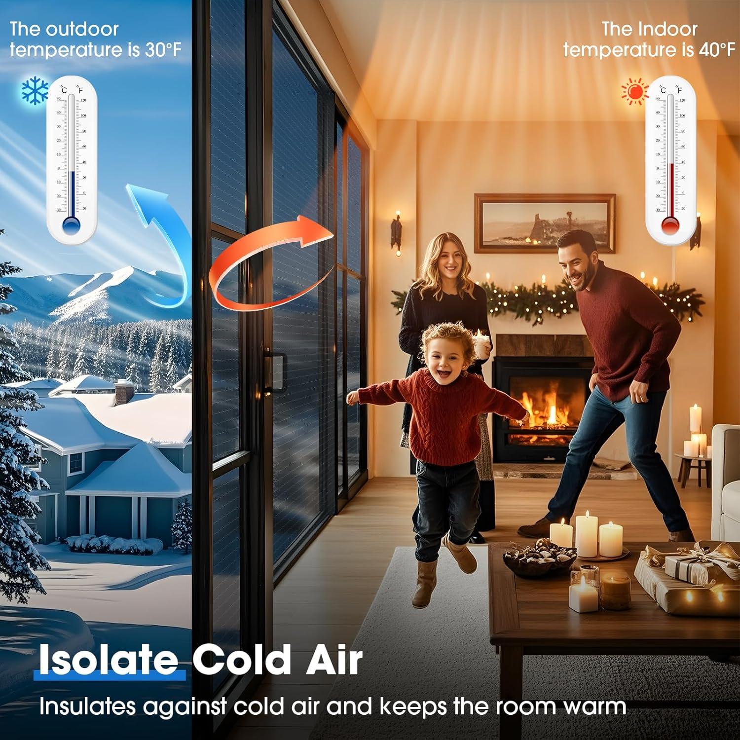 Película de Ventana Coavas One Way 44.5x200 cm Azul Plata