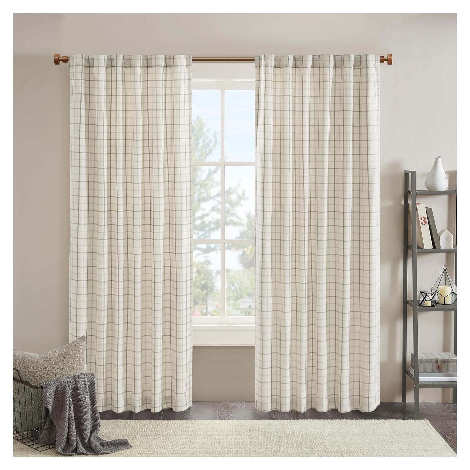 Cortina Aislante Térmico Madison Park Anaheim 50x95 cm Natural