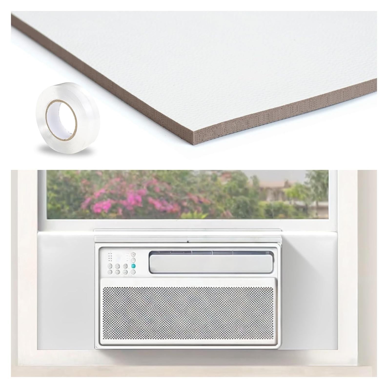 Panel Lateral de Espuma Aislante Flamorrow 99x43 cm para Aire Acondicionado