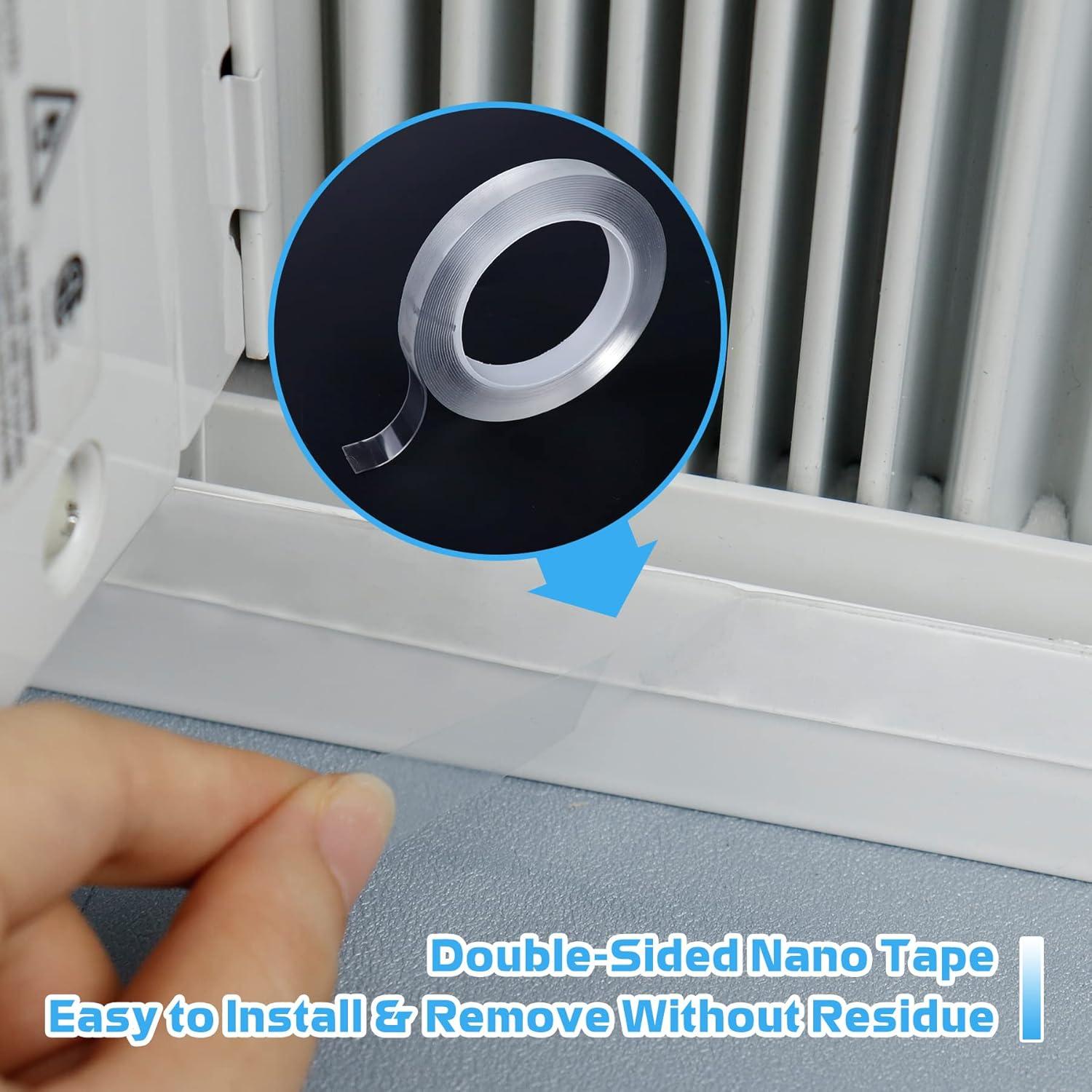 Paneles Aislantes de Aire Acondicionado Air Jade 99x43cm Negro