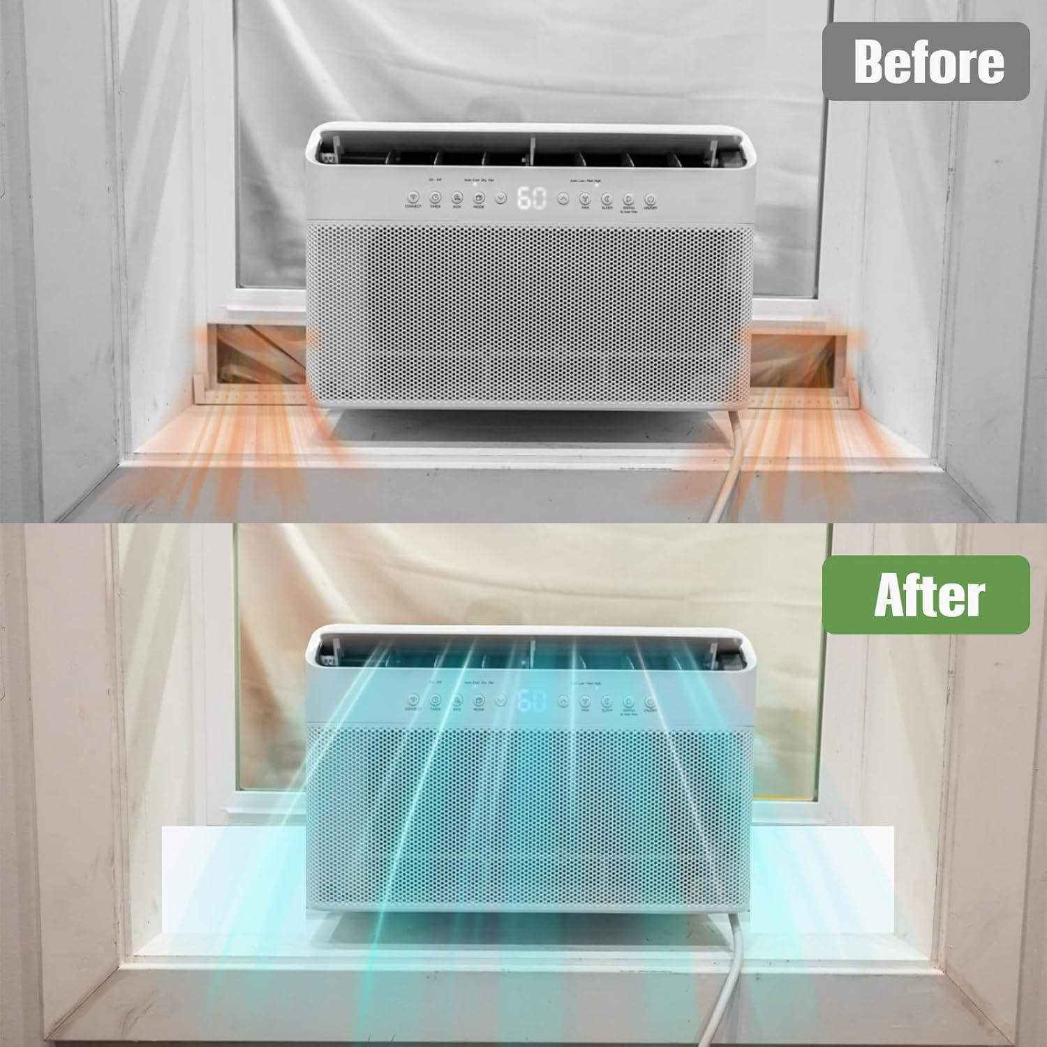 Bloque de Espuma Aislante NEAGLORY 2 Paquete para Aire Acondicionado