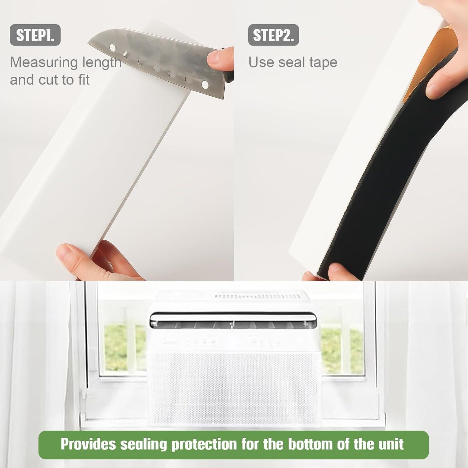 Bloque de Espuma Aislante NEAGLORY 2 Paquete para Aire Acondicionado