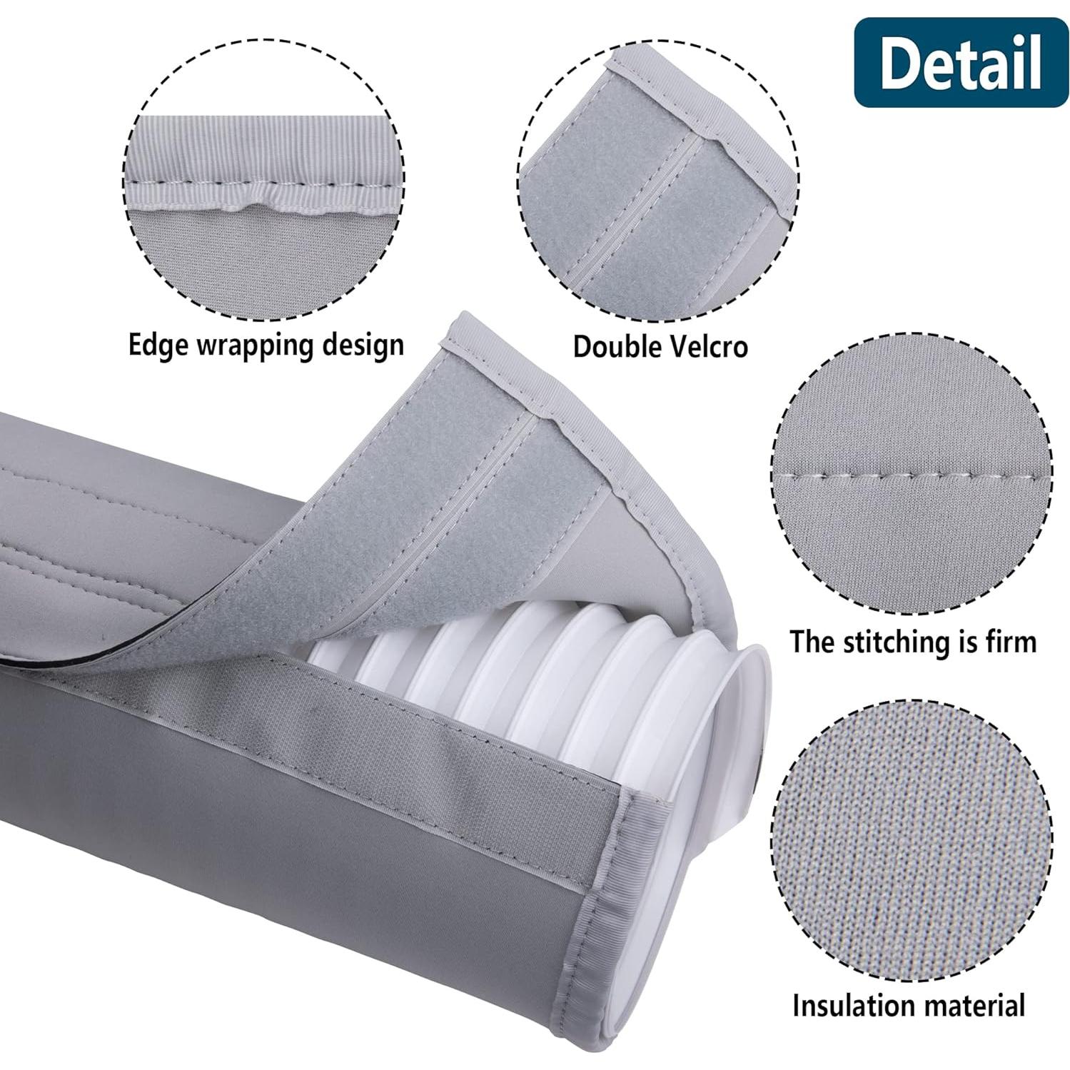 Cubierta Aislante para Manguera de Aire Acondicionado Tlswshsy 152.4 cm