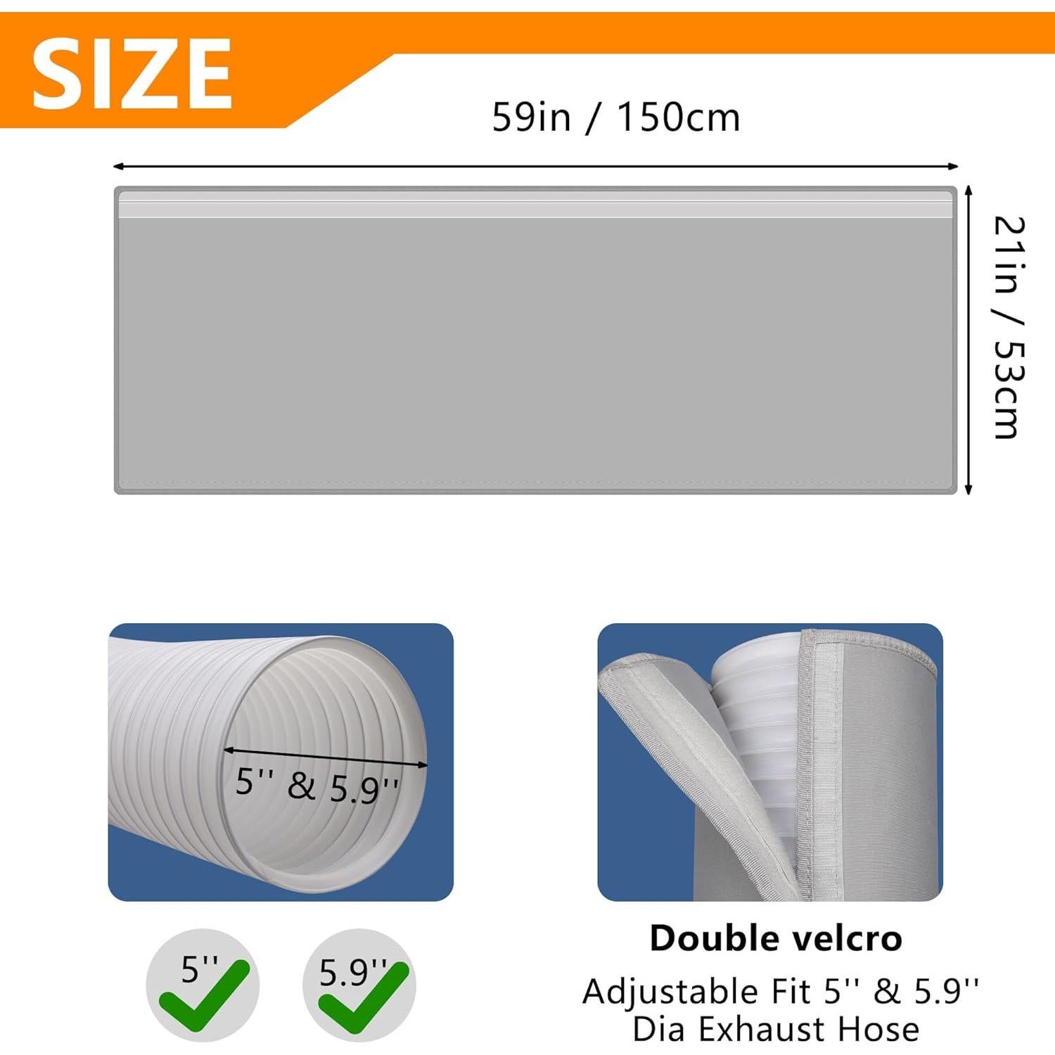 Manga de Aislamiento para Manguera de Aire Acondicionado Benasan 150 cm