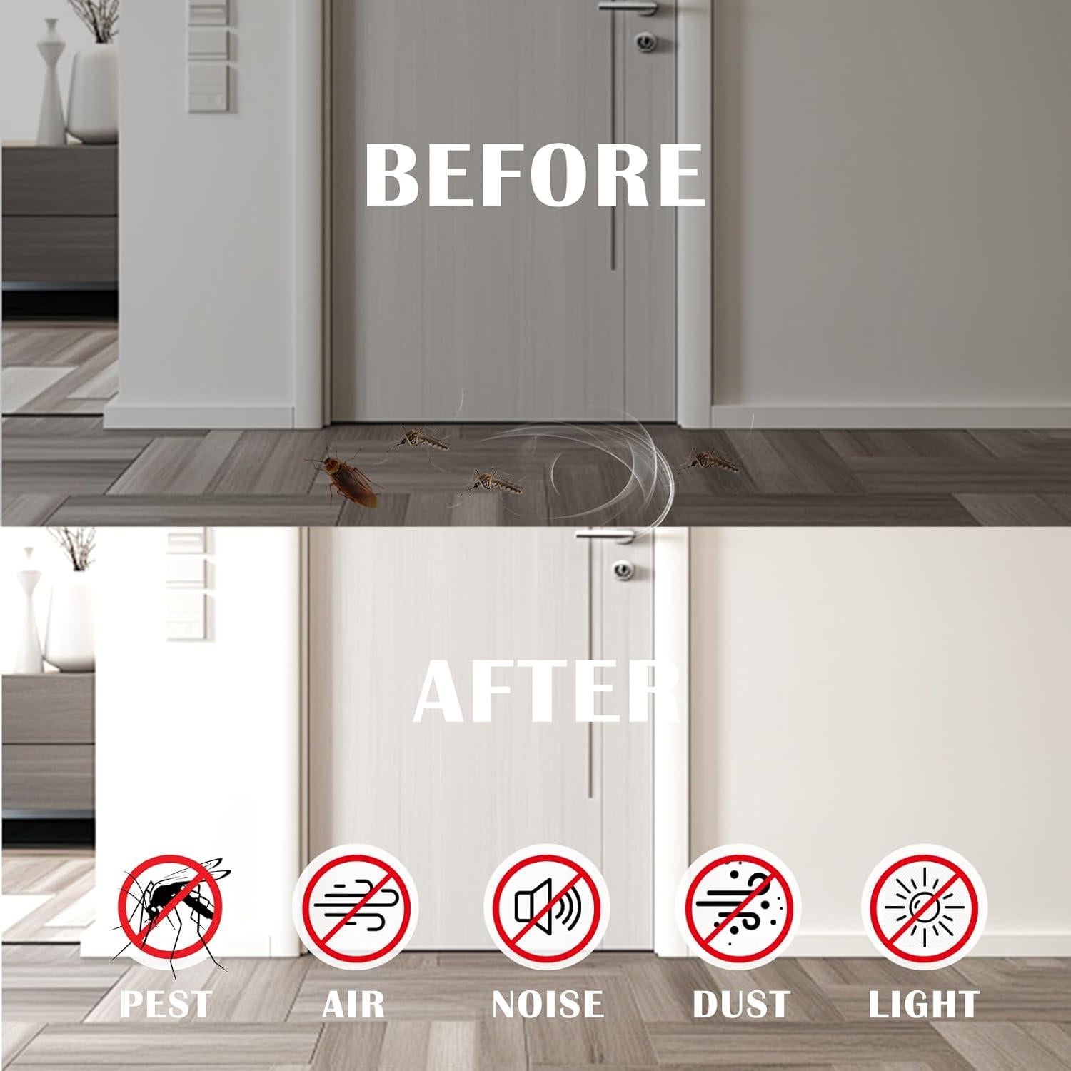 Burlete de Espuma Autoadhesiva Genérico 2.54 cm x 0.95 cm 5.03 m