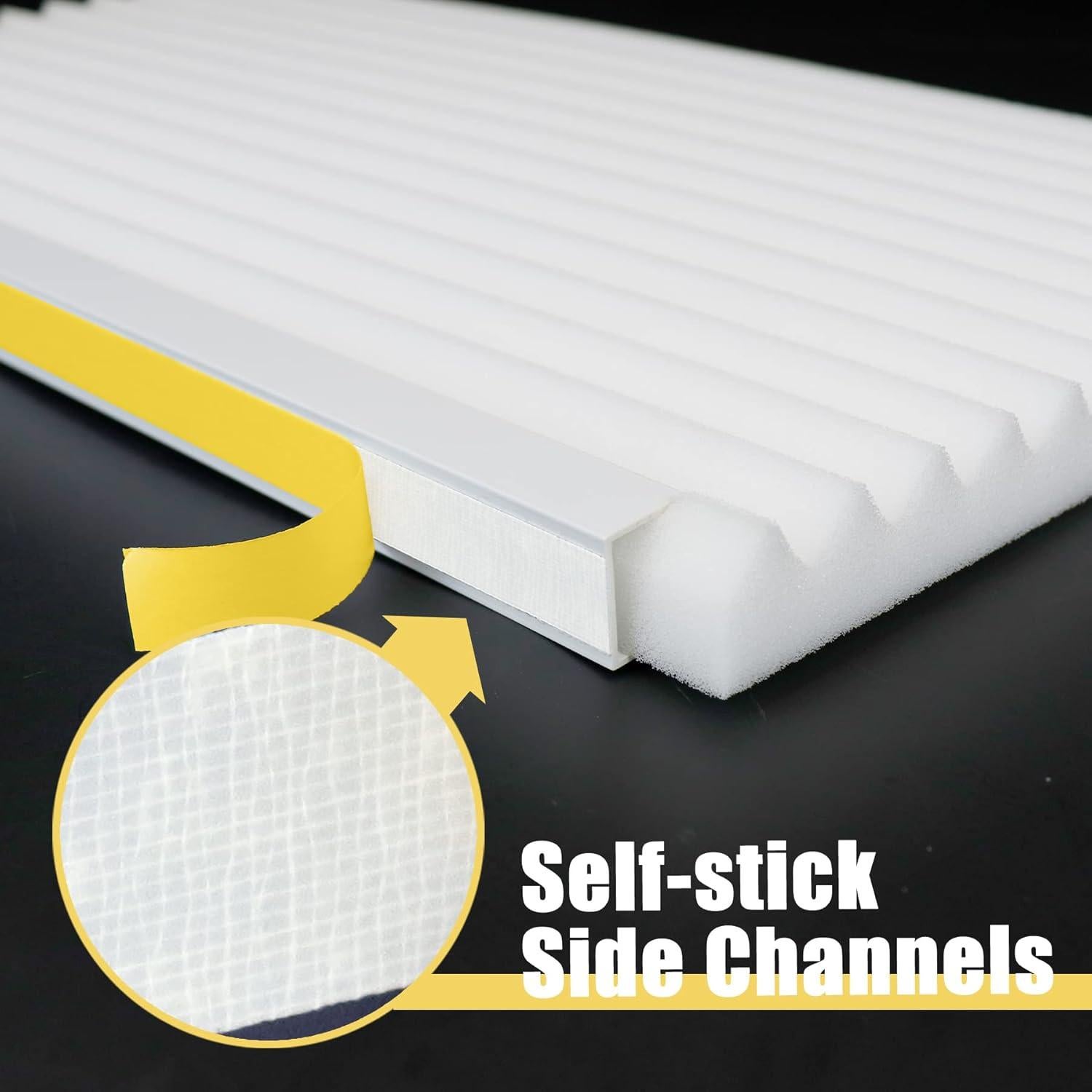 Paneles de Aislamiento de Espuma Powrocket 43 cm x 23 cm - 2 Piezas