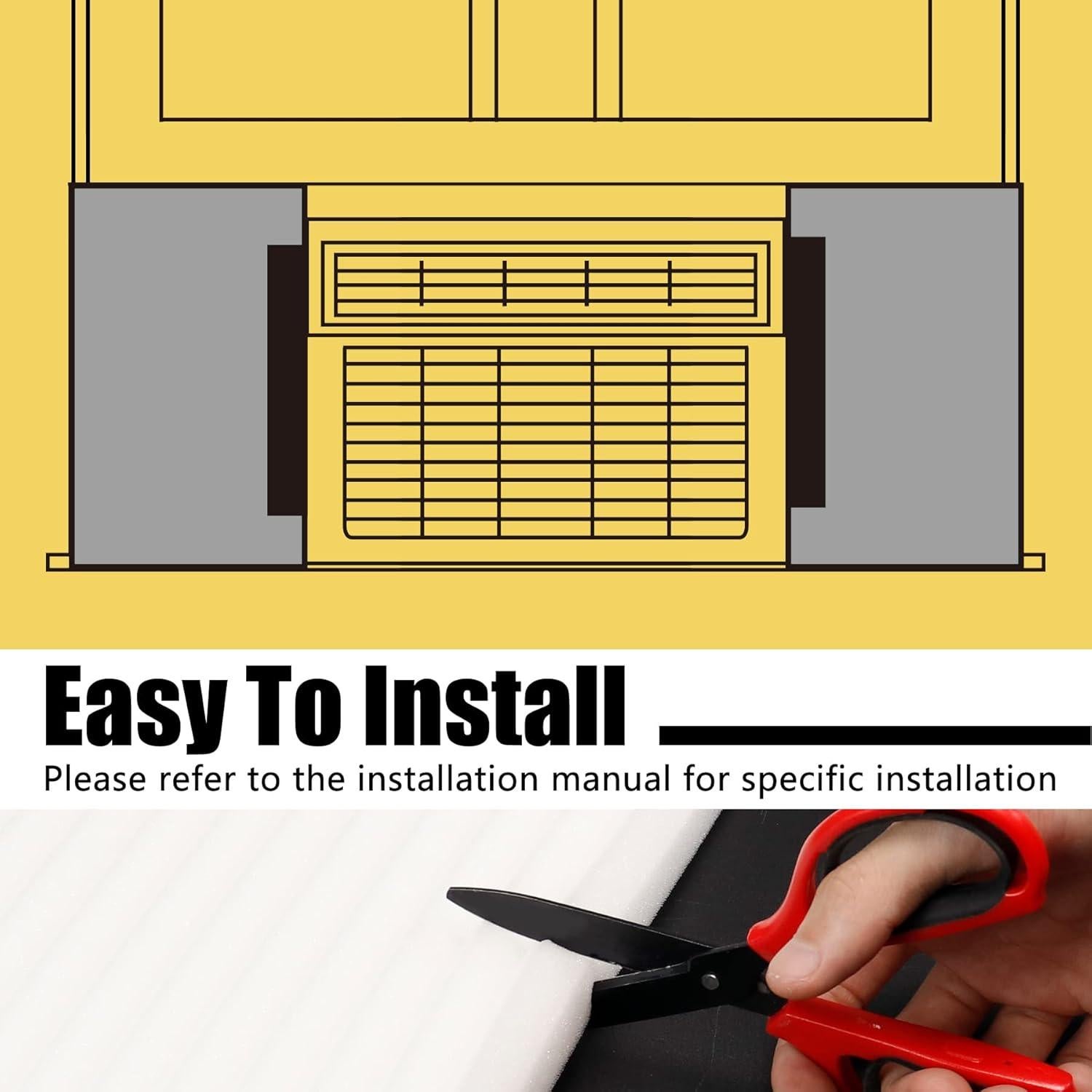 Paneles de Aislamiento de Espuma Powrocket 43 cm x 23 cm - 2 Piezas