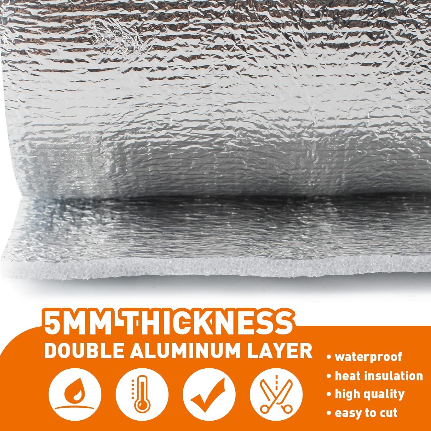 Barrera Radiante Aislante de Espuma Halero 1m x 2m Doble Cara