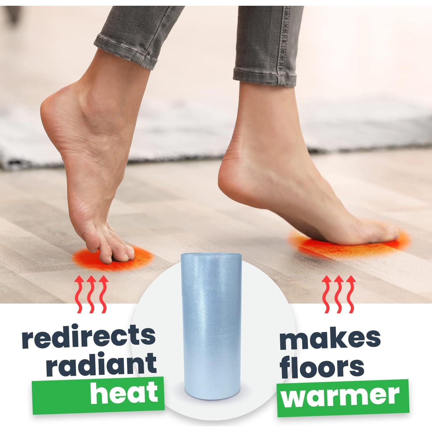 Aislamiento Bajo Losa EcoFoil 46.45 m² para Pisos Calentados