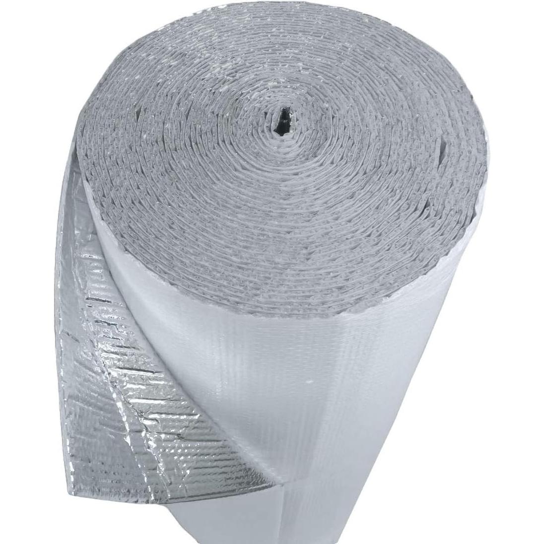 Aislante Térmico Burbuja Doble Aluminio R8 0.635cm x 30.48m