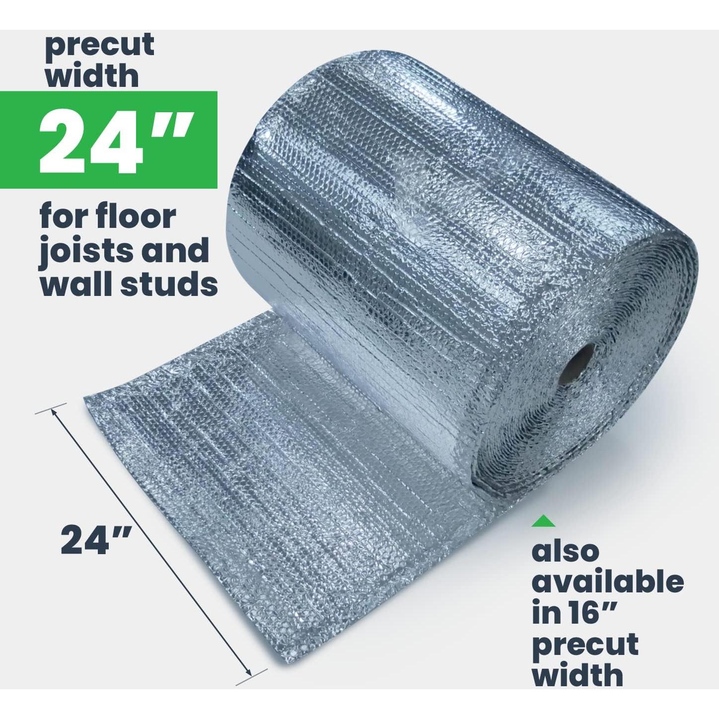 Aislamiento EcoFoil 24" x 125' - Burbuja Doble Reflectante