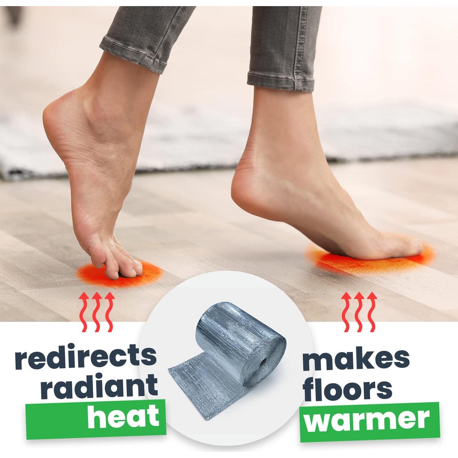 Aislamiento EcoFoil 24" x 125' - Burbuja Doble Reflectante