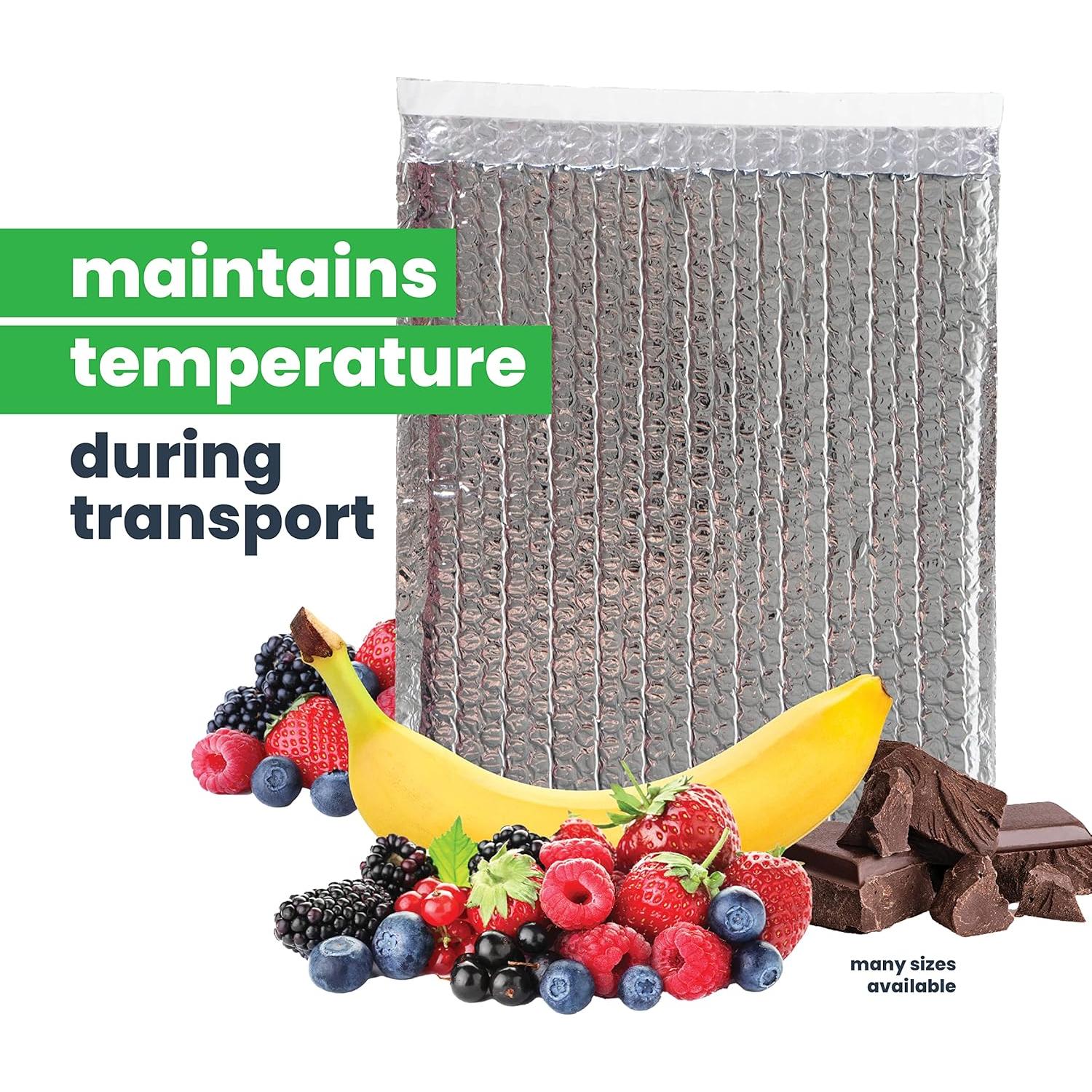 EcoFoil Sobres Térmicos Aislantes 15.24x16.51cm - Paquete de 10