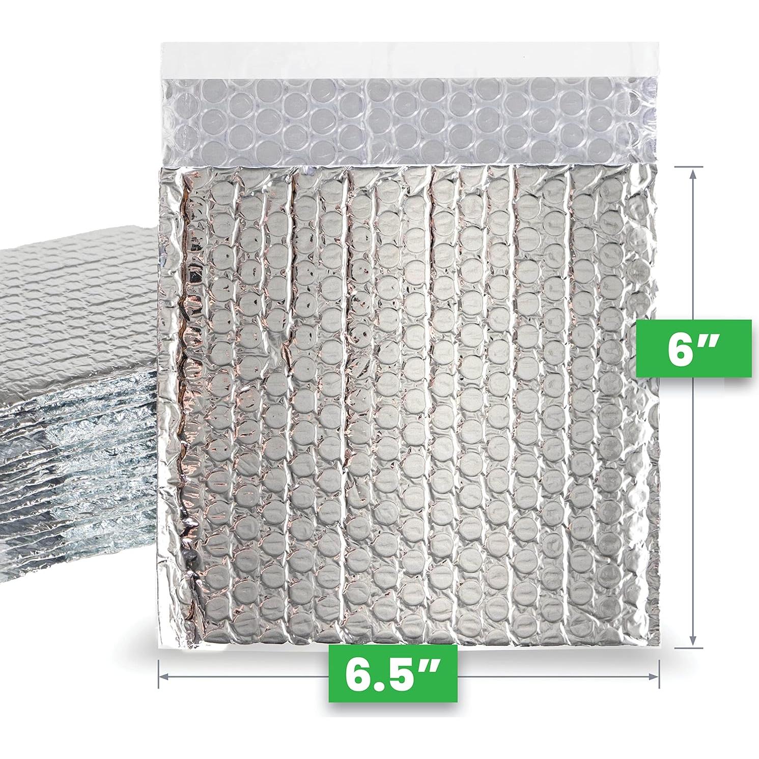 EcoFoil Sobres Térmicos Aislantes 15.24x16.51cm - Paquete de 10