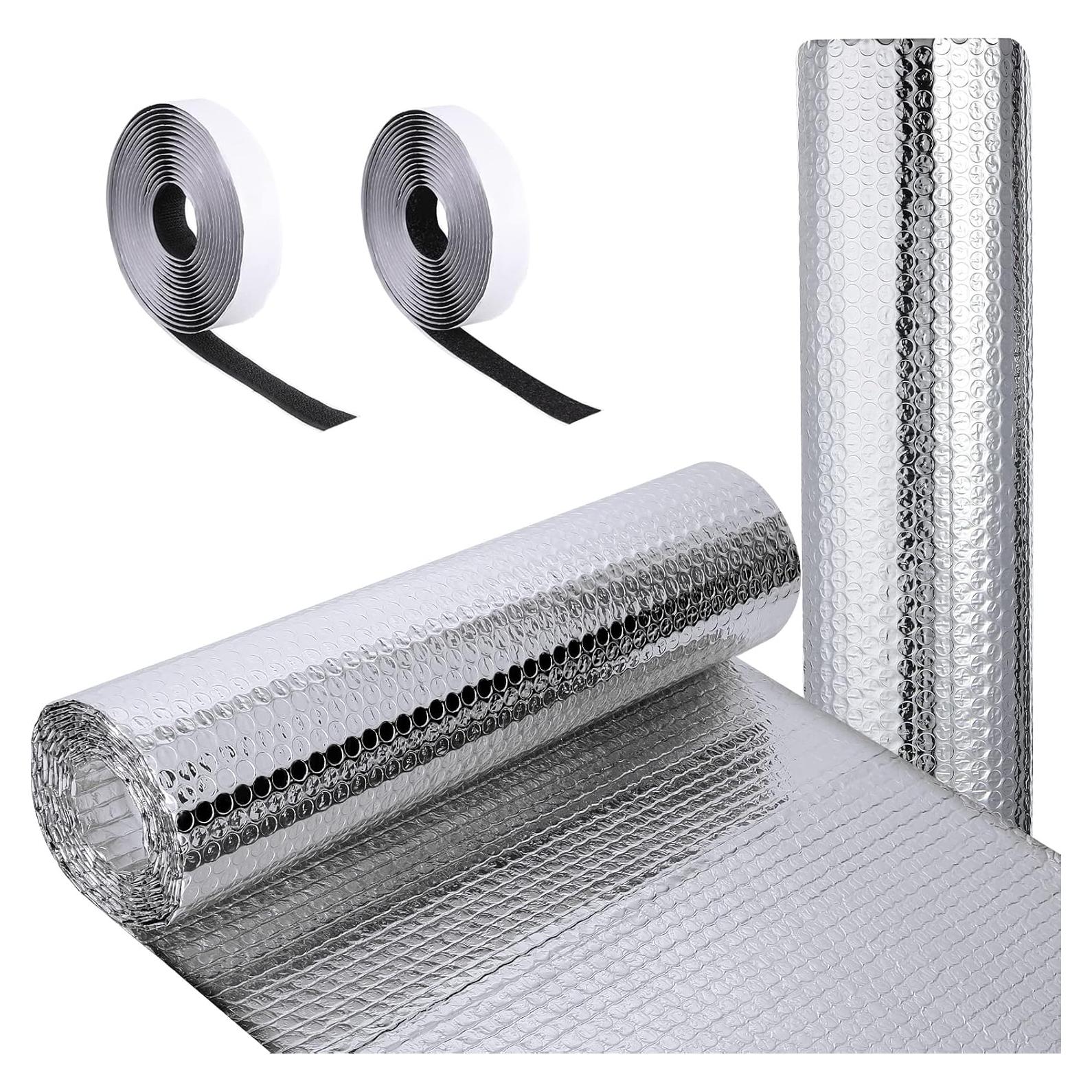 Cubierta de Sombra para Ventana RV Frienda 121.9x762 cm Plata