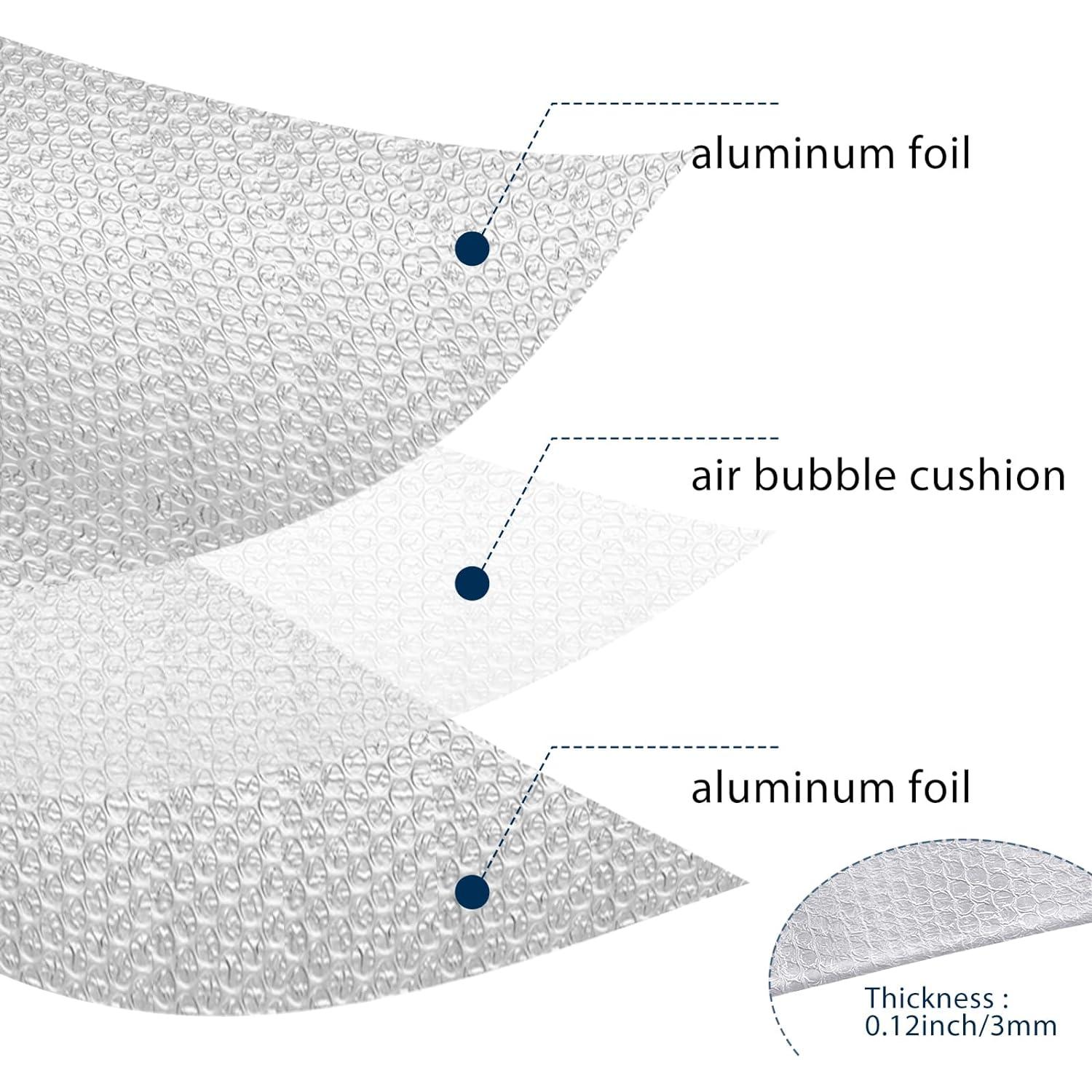 Cubierta de Sombra para Ventana RV Frienda 121.9x762 cm Plata