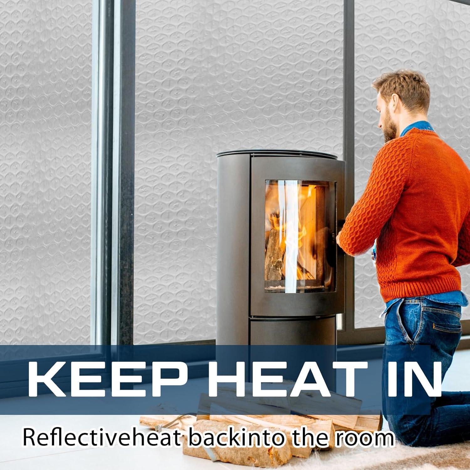 Cubierta de Sombra para Ventana RV Frienda 121.9x762 cm Plata