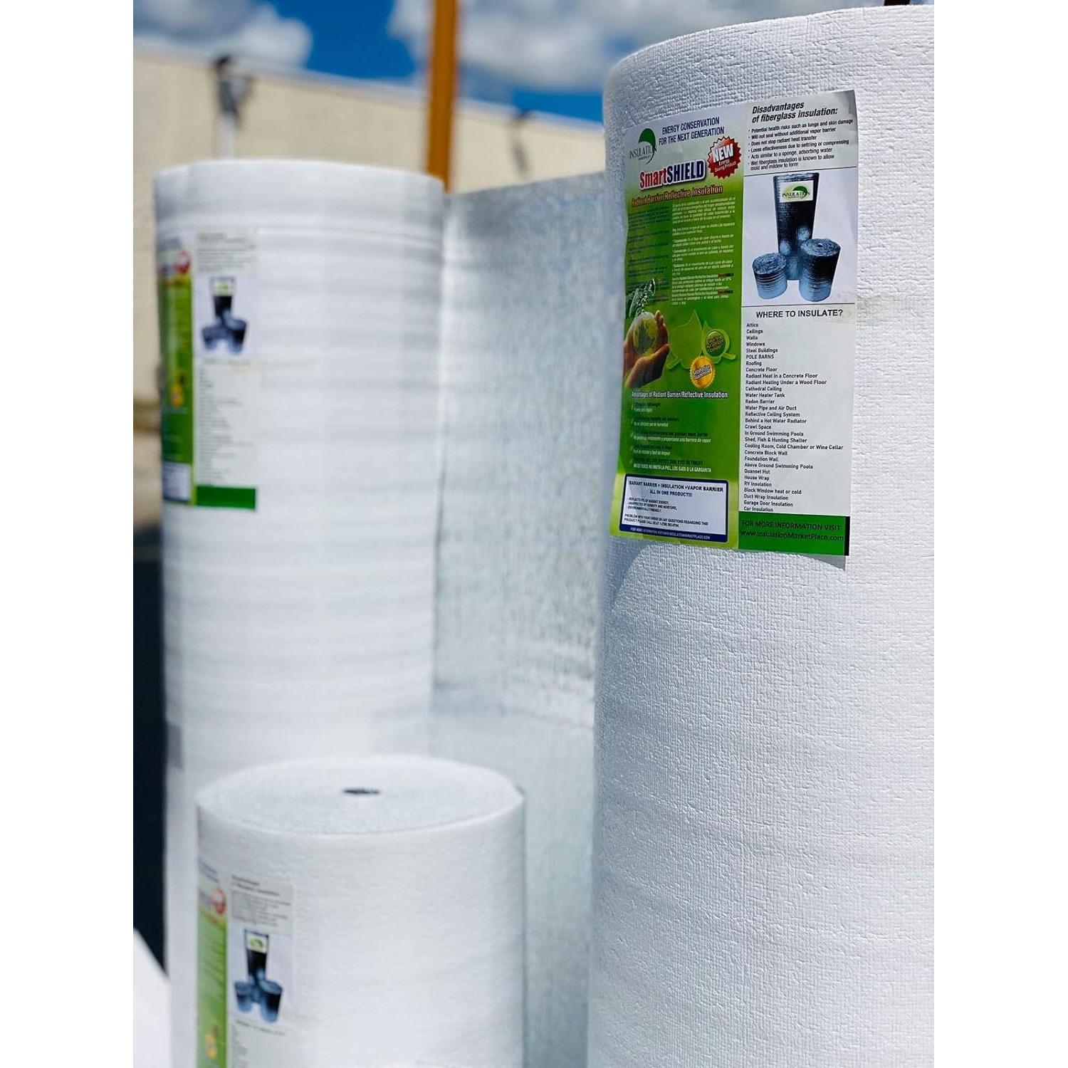 Aislante Térmico SmartSHIELD 5mm 15.24m x 0.61m Espuma Reflectante