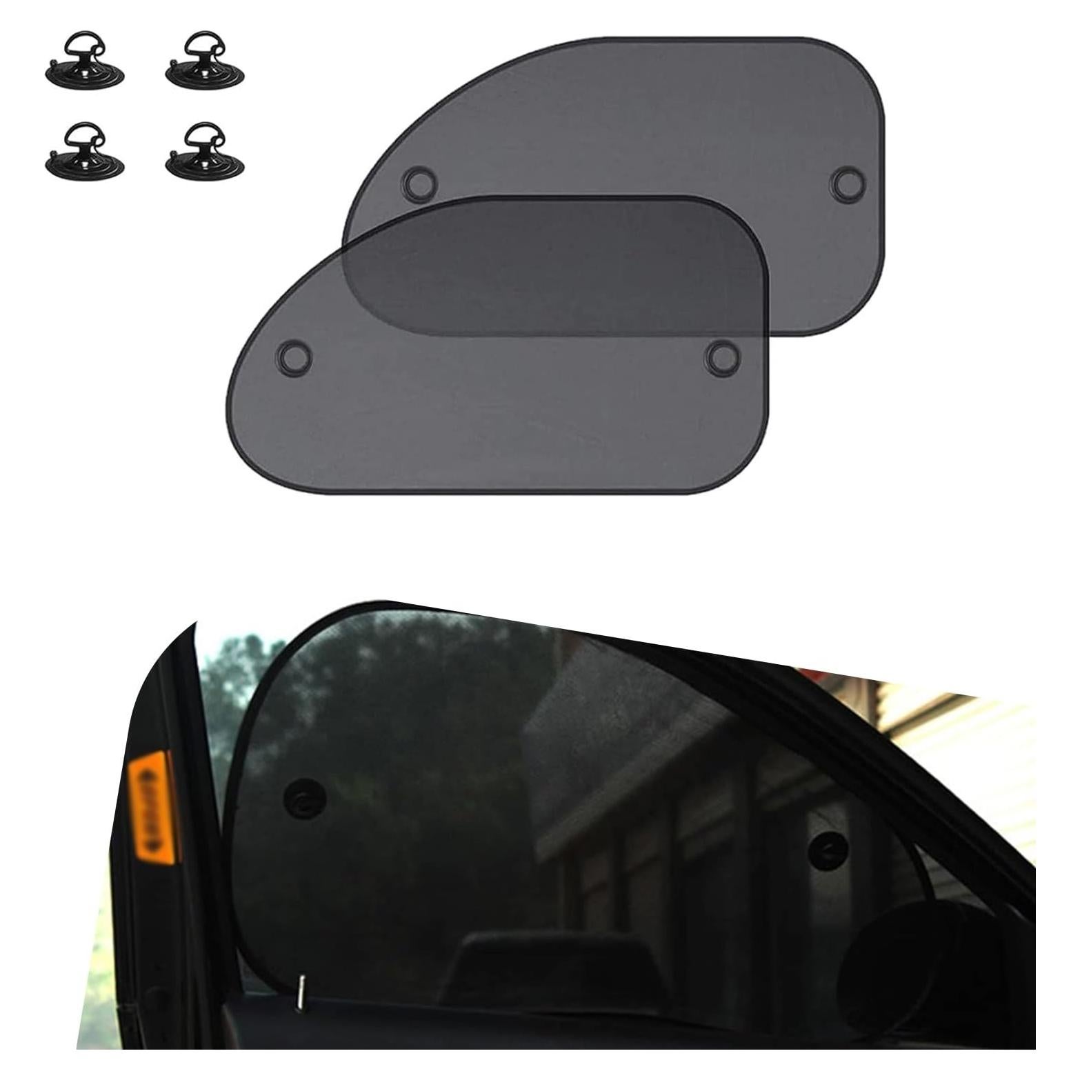 Protector Solar para Ventanas Laterales de Coche Sumjig 2 PCS