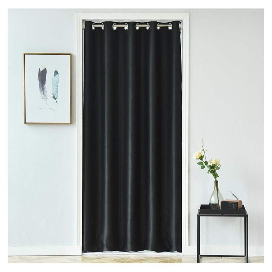 Cortina Térmica Aislante WPKIRA Negra Opaca 1 Panel 39x78 cm