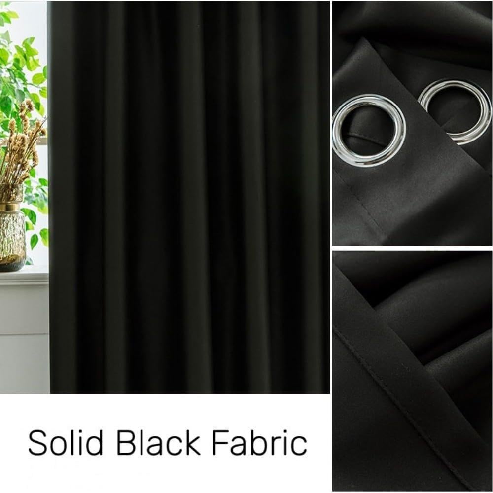 Cortina Térmica Aislante WPKIRA Negra Opaca 1 Panel 39x78 cm