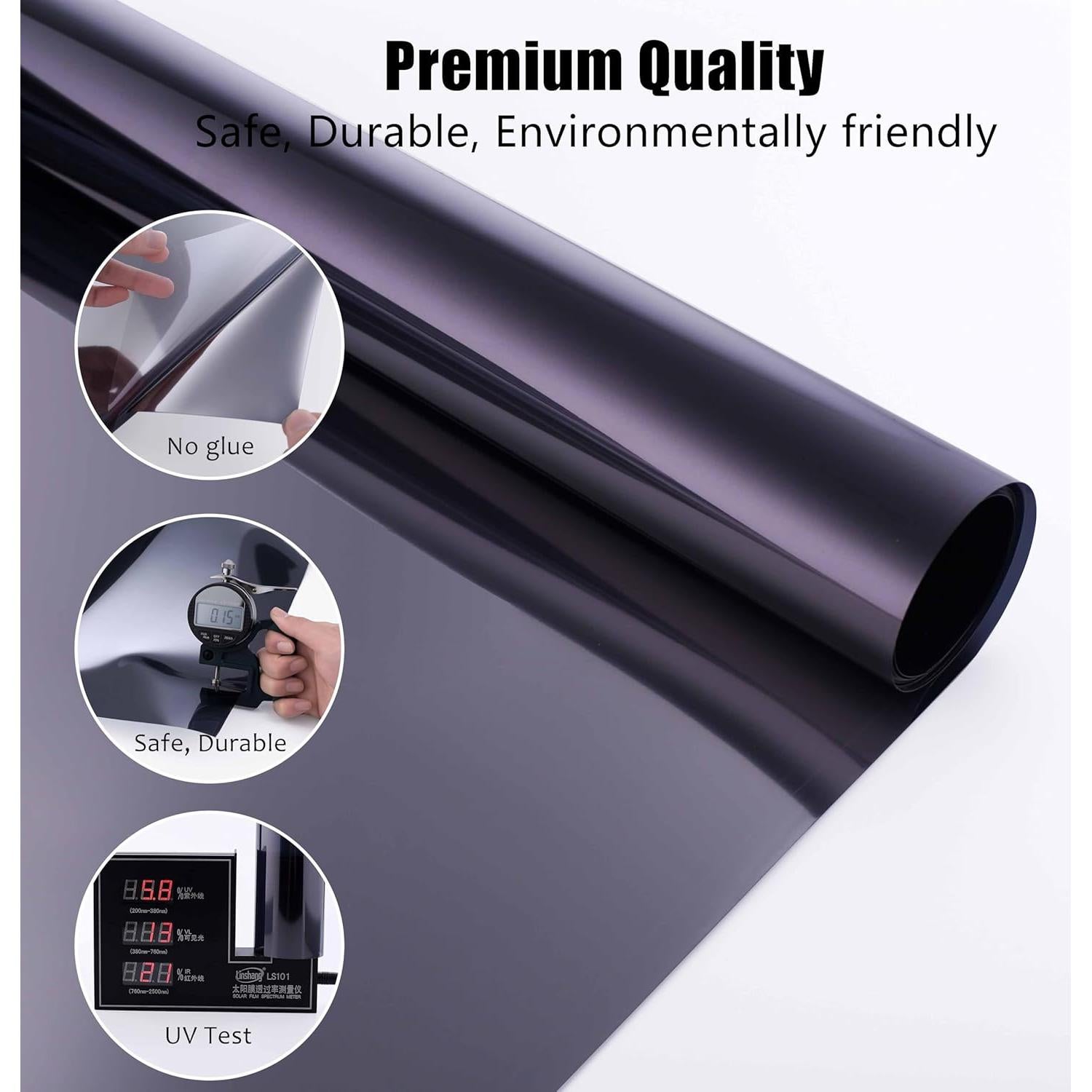 Película de Ventana Jahoot 90x400 cm Anti Calor y UV