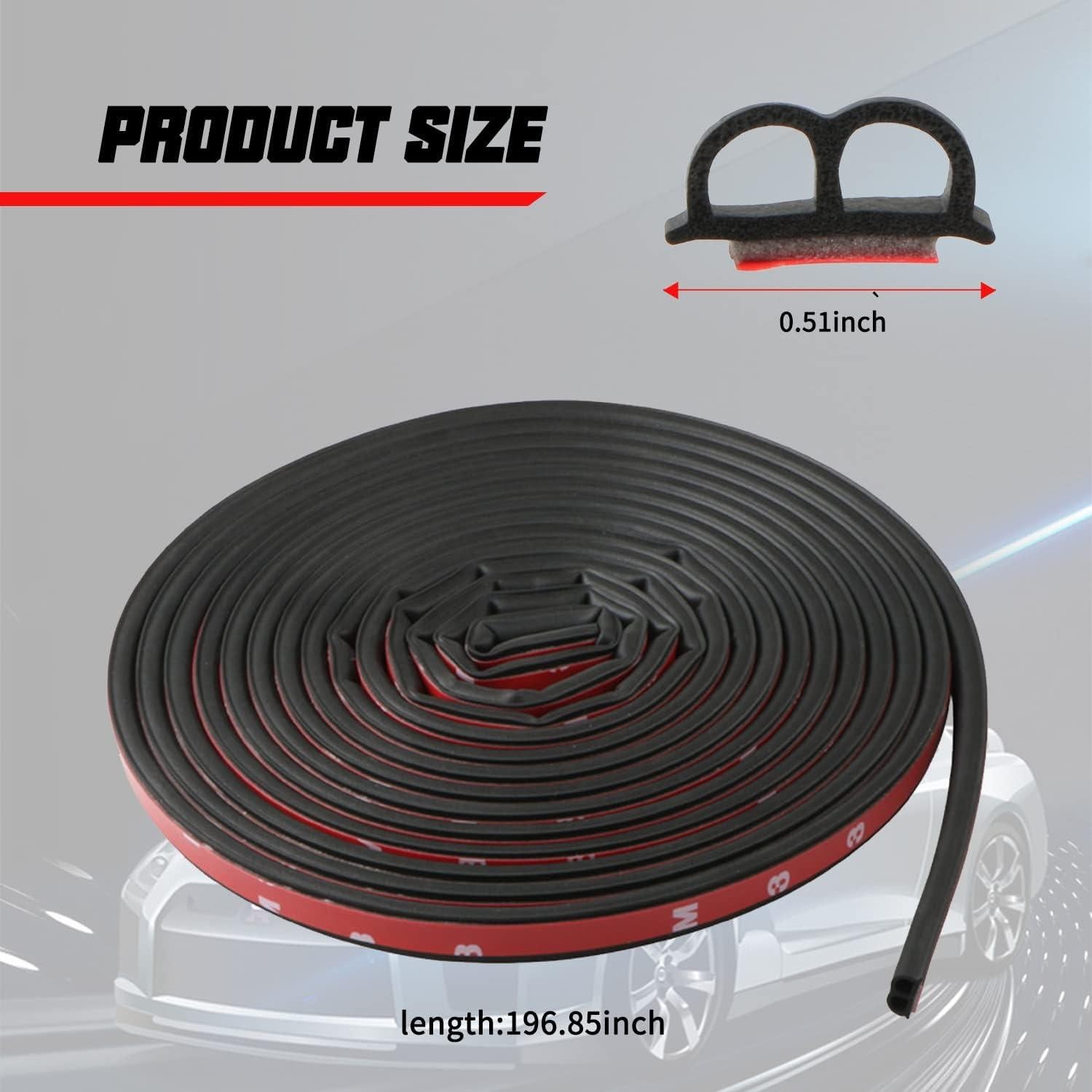 Tira de Aislamiento Acústico Miytsya 5m para Coche y Hogar