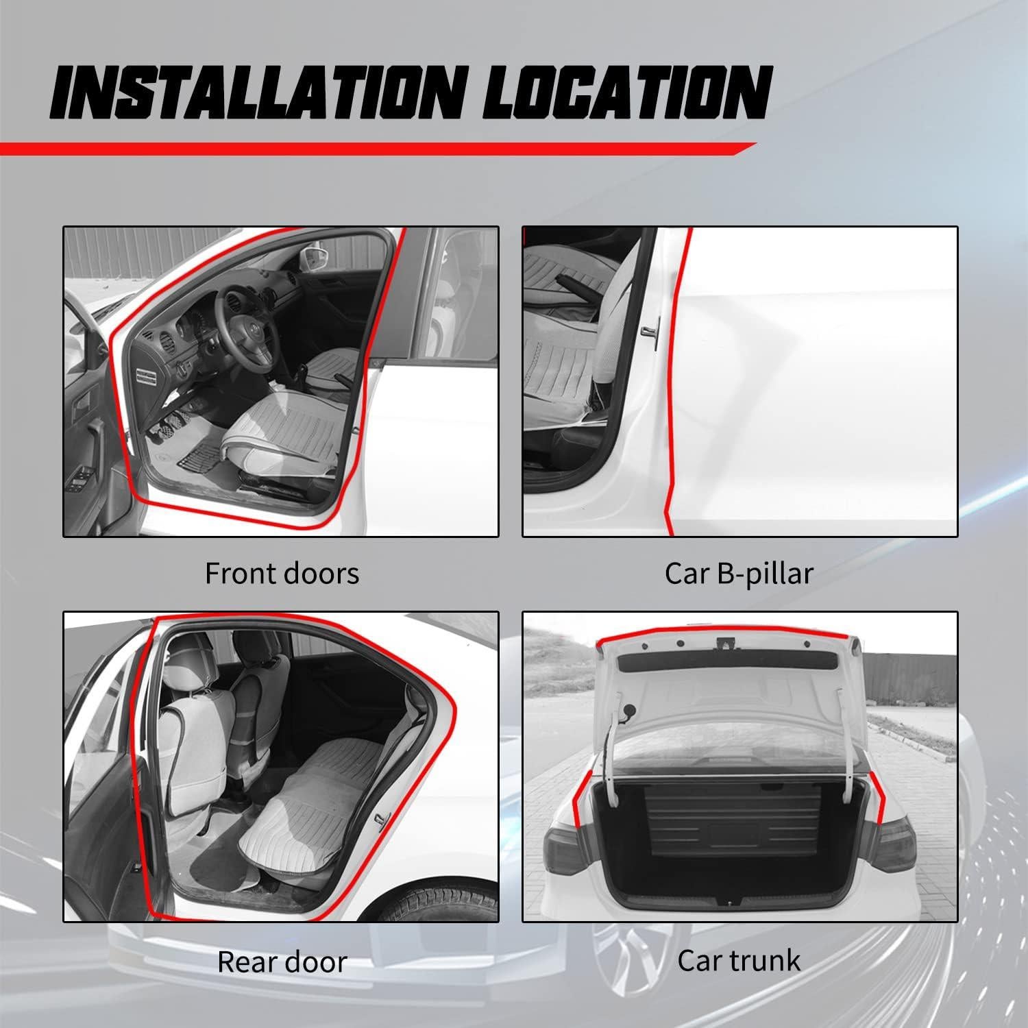 Tira de Aislamiento Acústico Miytsya 5m para Coche y Hogar