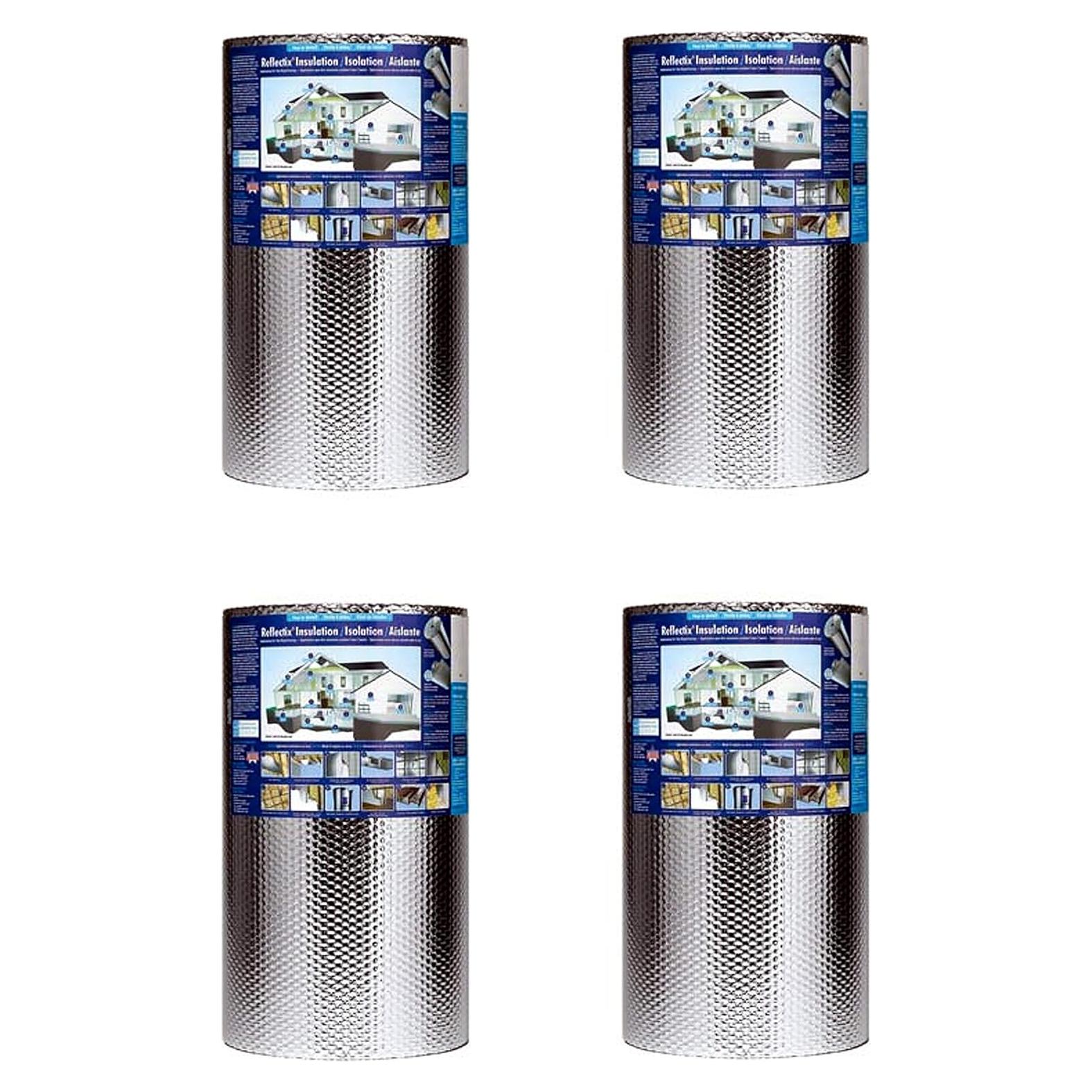 Aislante Reflectante de Burbuja Reflectix 24" x 15.24m Paquete de 4