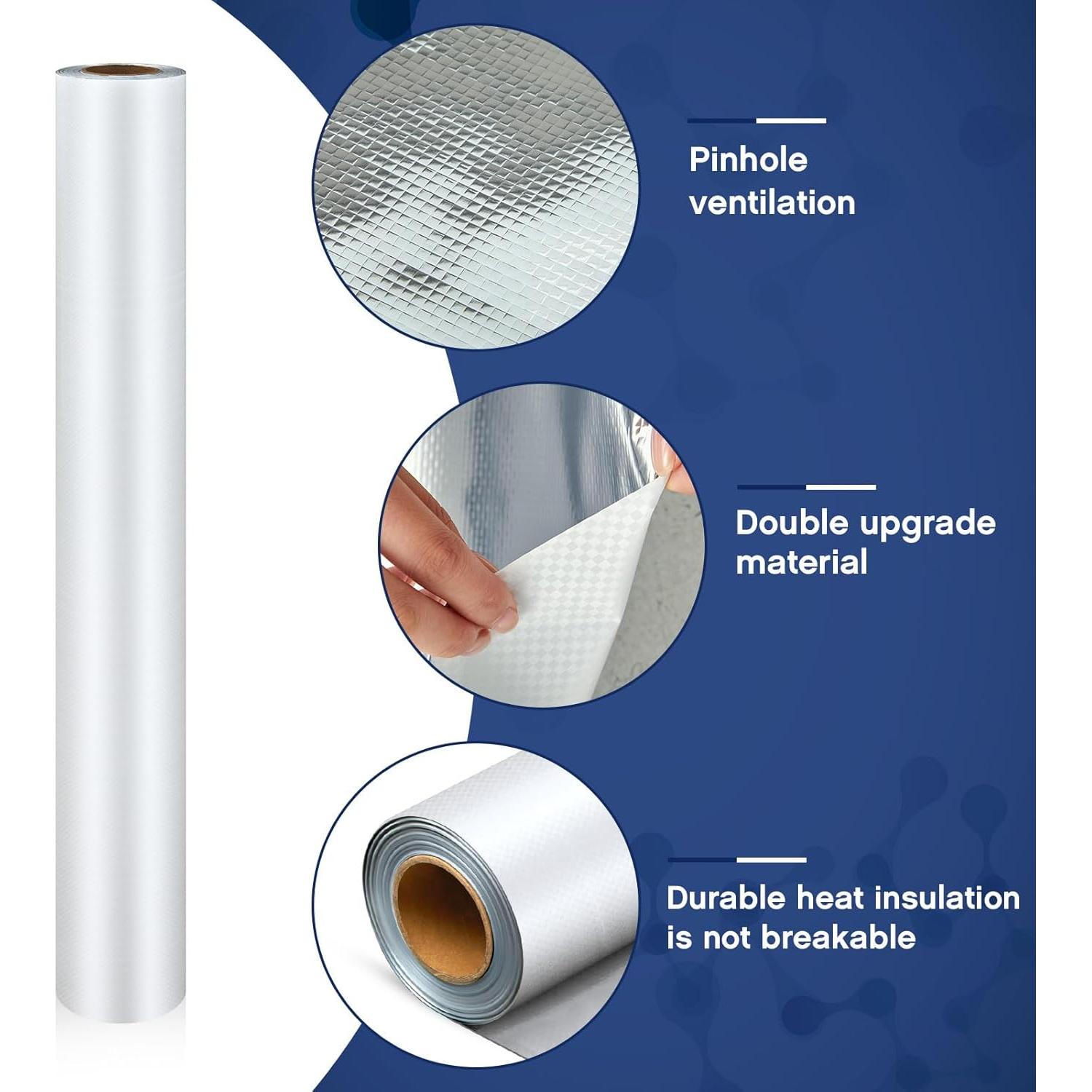 Barrera Radiante Aislante Ireer 1.22m x 76.2m Aluminio