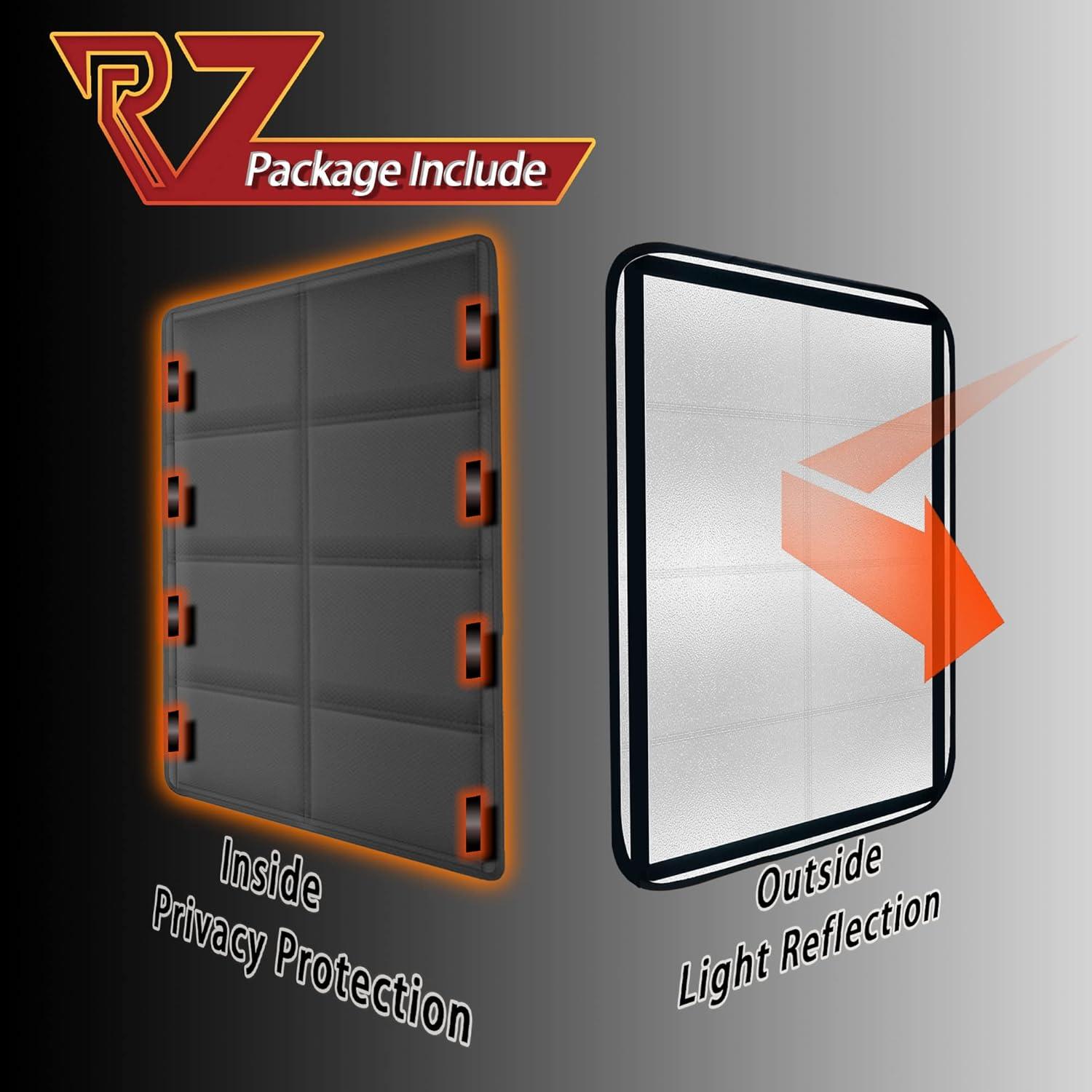 Sombra de Ventana RV Murts 63.5x40.6cm Plegable UV Bloqueo