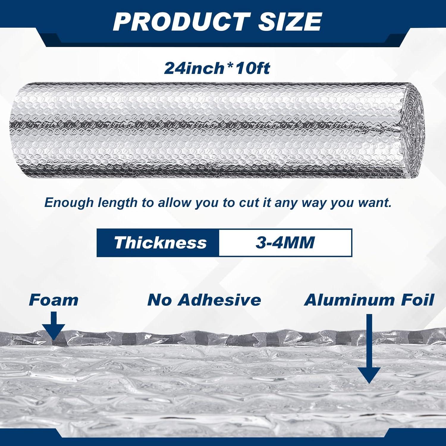 Aislamiento Reflectante Doble Amylove 2 Rollos 61 cm x 6 m