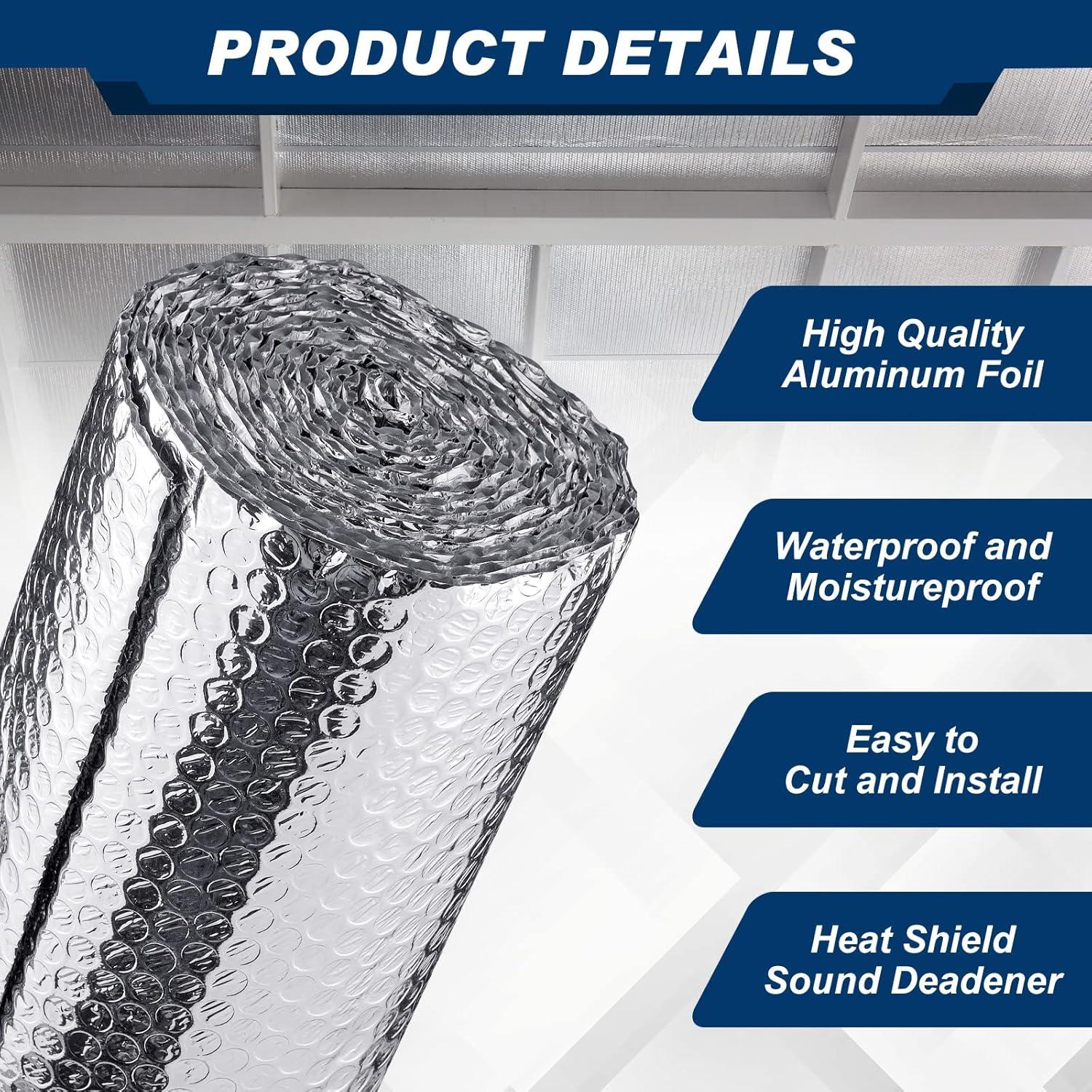 Aislamiento Reflectante Doble Amylove 2 Rollos 61 cm x 6 m