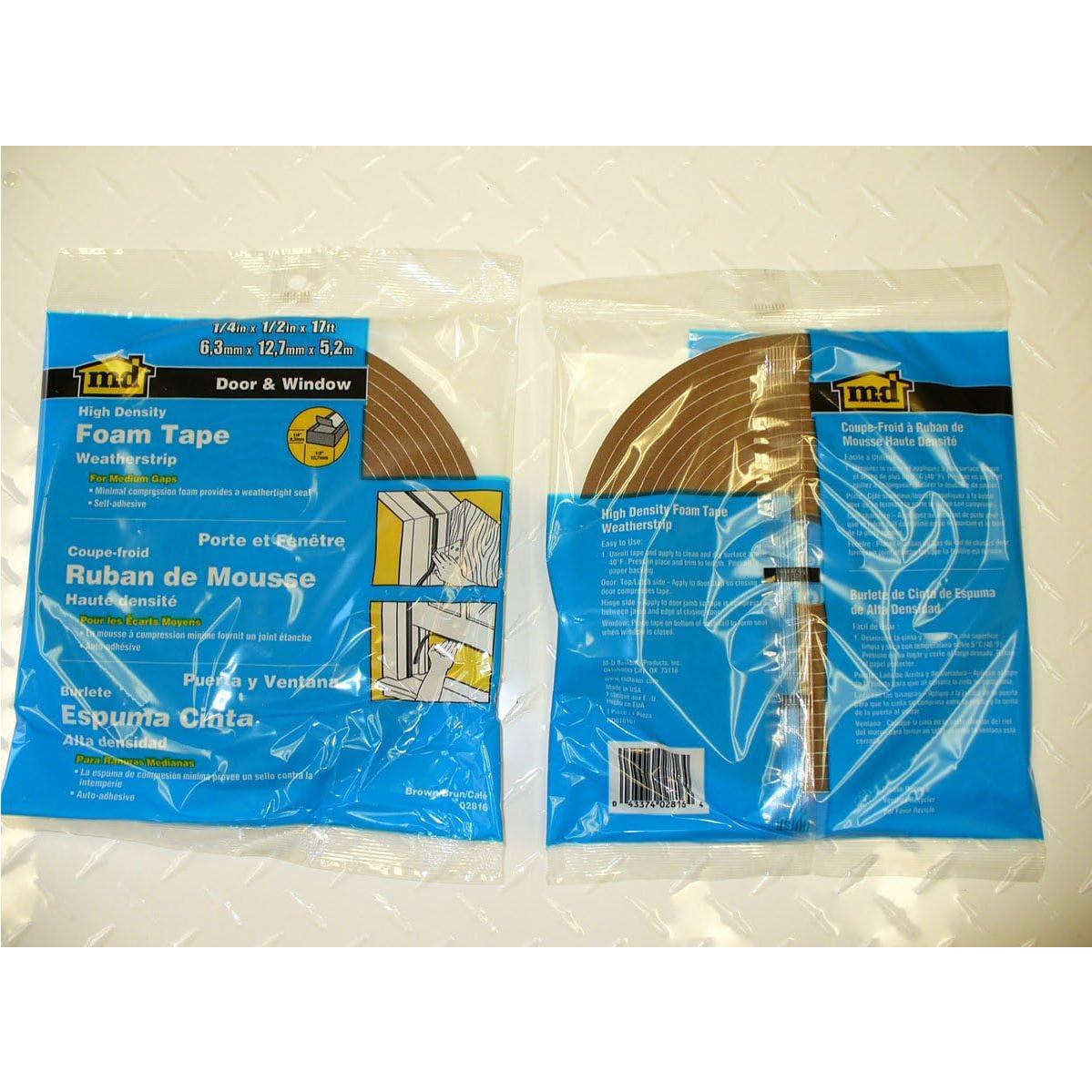 Sello de Ventana de Espuma M-D 02816 0.64 cm x 1.27 cm x 5.18 m