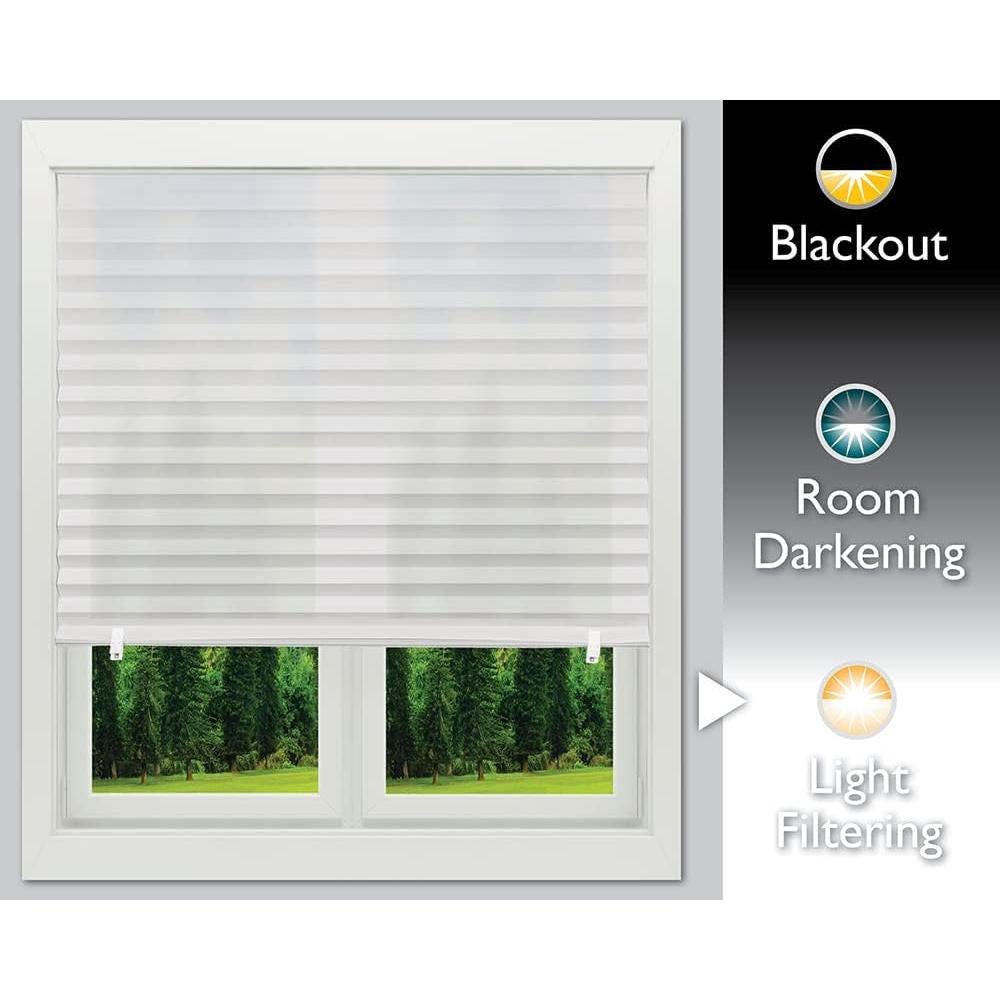 Cortinas Plegables Filtro de Luz Redi Shade 91x183 cm 6 Paquete
