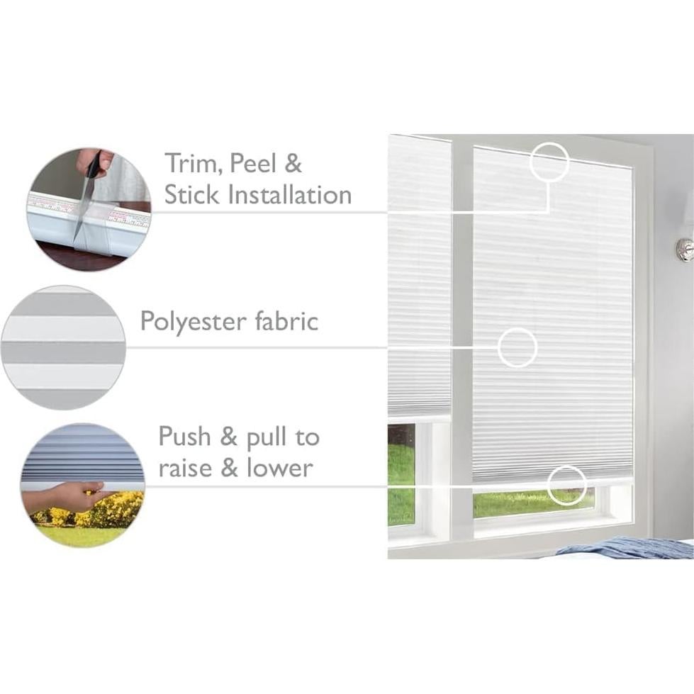 Cortina Celular Filtrante Redi Shade 76.2x162.6cm Gris