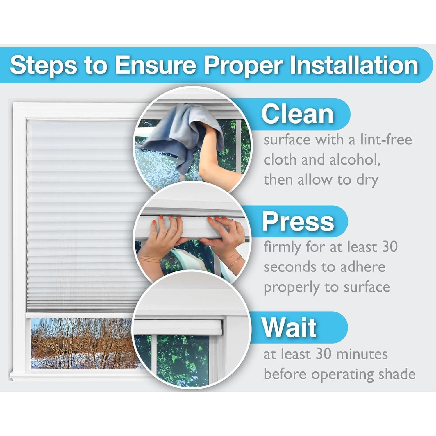 Cortina Celular Filtrante Redi Shade 76.2x162.6cm Gris