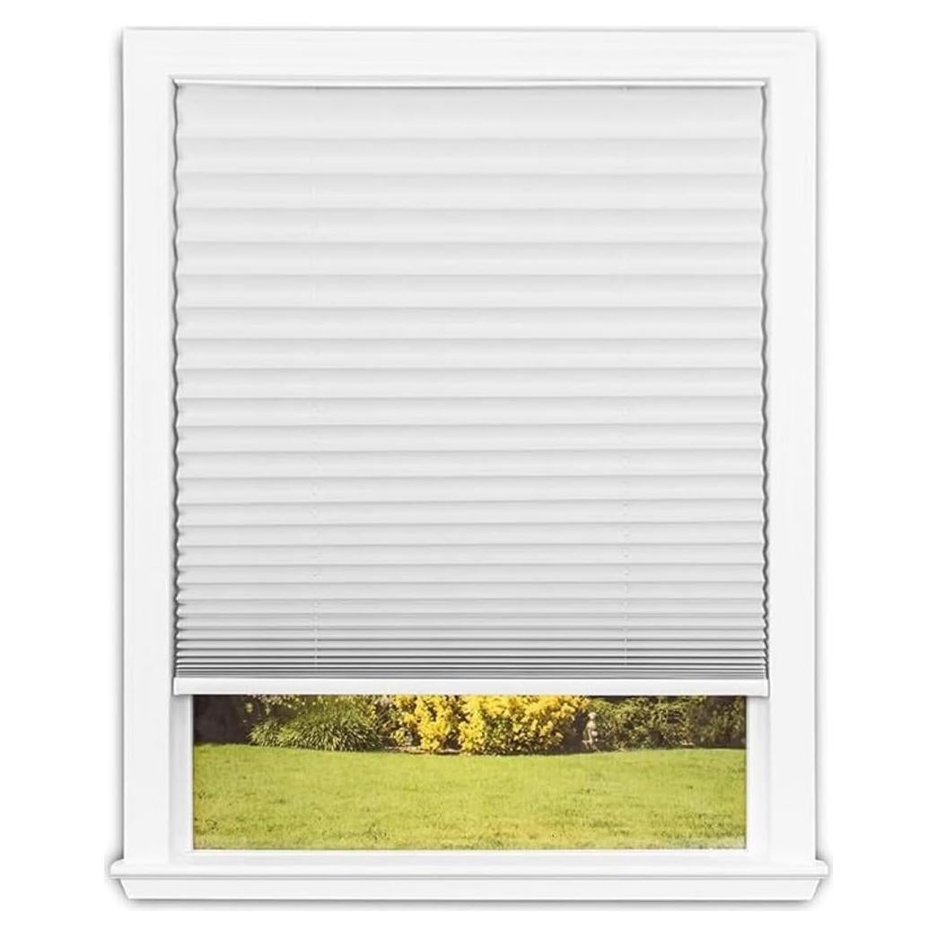 Cortina Plisada Filtrante de Luz Redi Shade 76.2x162.6cm Blanca