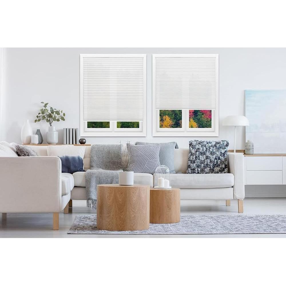 Cortina Plisada Filtrante de Luz Redi Shade 76.2x162.6cm Blanca