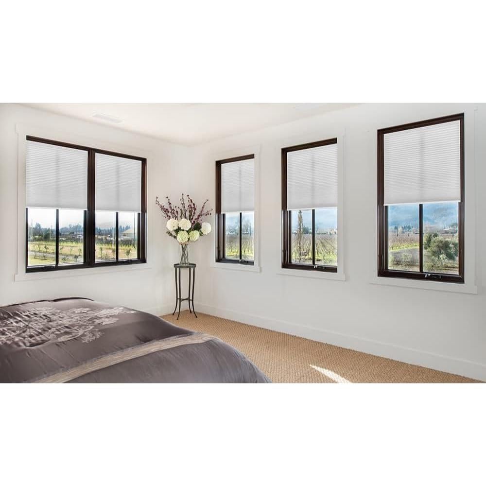 Cortina Plisada Filtrante de Luz Redi Shade 76.2x162.6cm Blanca