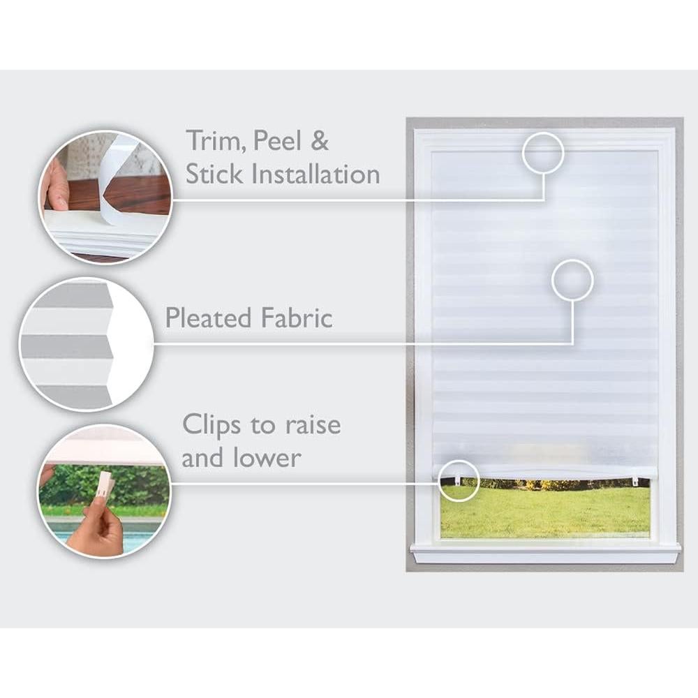 Cortina Filtrante de Luz Redi Shade 121.92x182.88 cm 2 Paquete